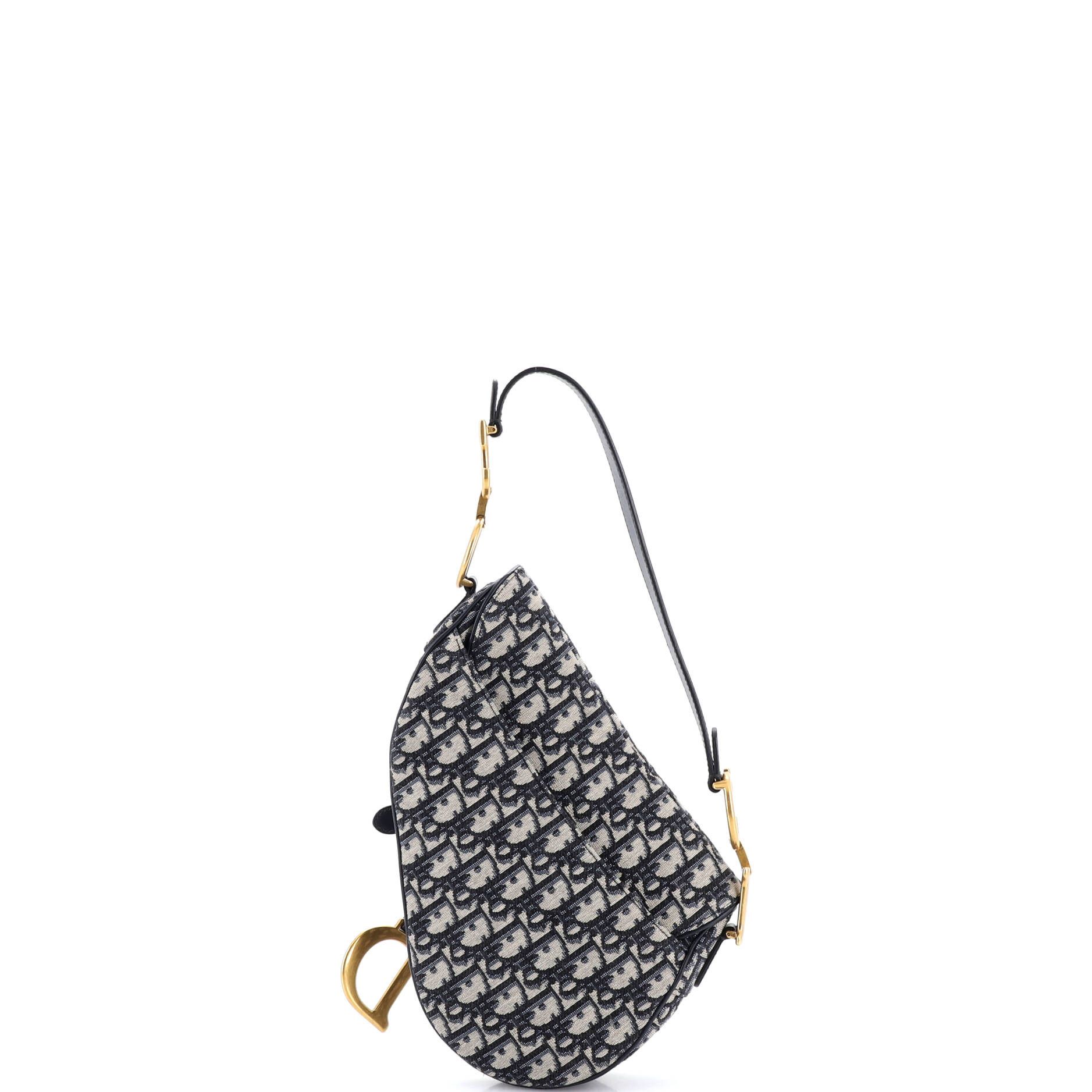 Dior Saddle Handbag Oblique Canvas Medium Size ONE SIZE - 2 Thumbnail