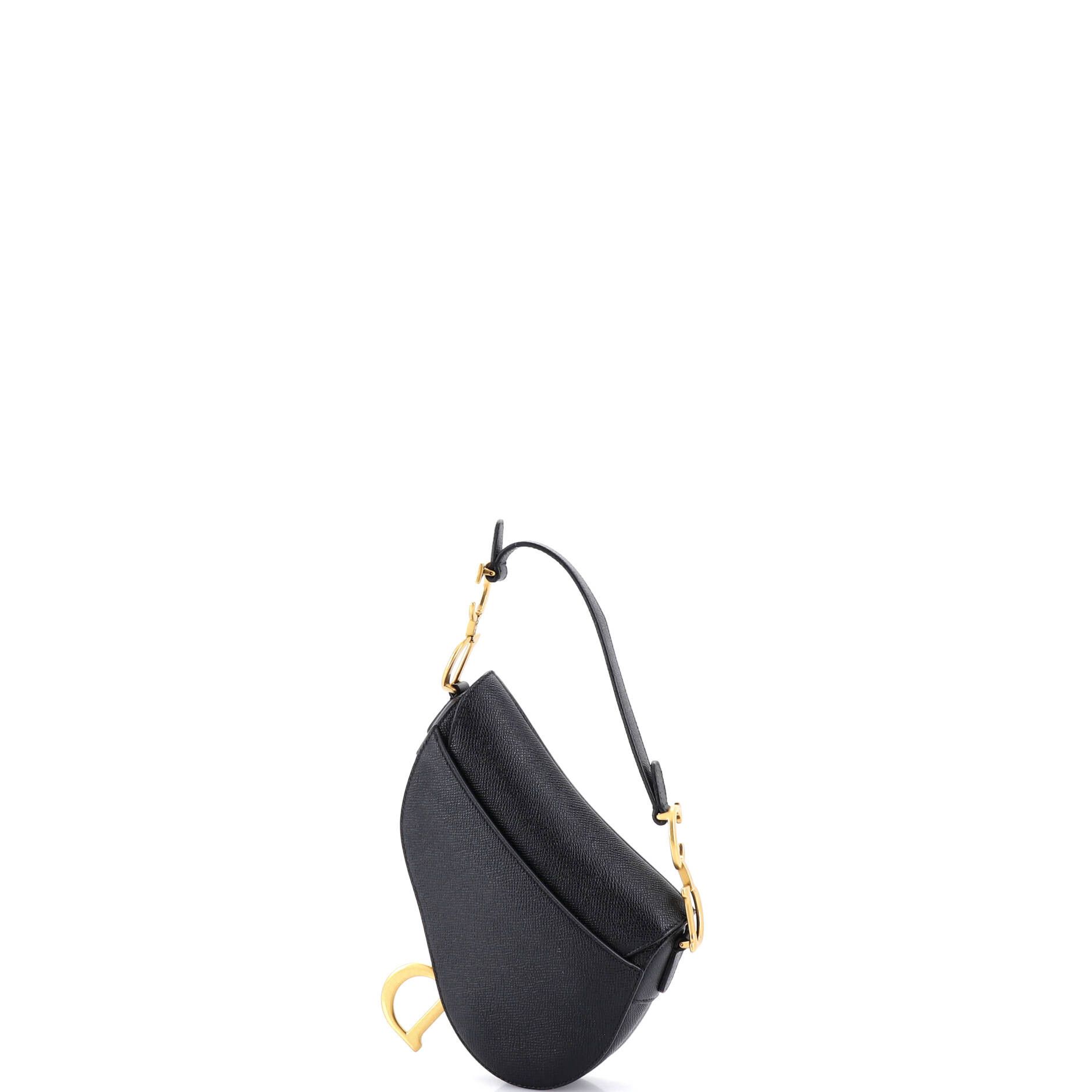 Dior Saddle Handbag with Strap Leather Mini Size ONE SIZE - 2 Thumbnail