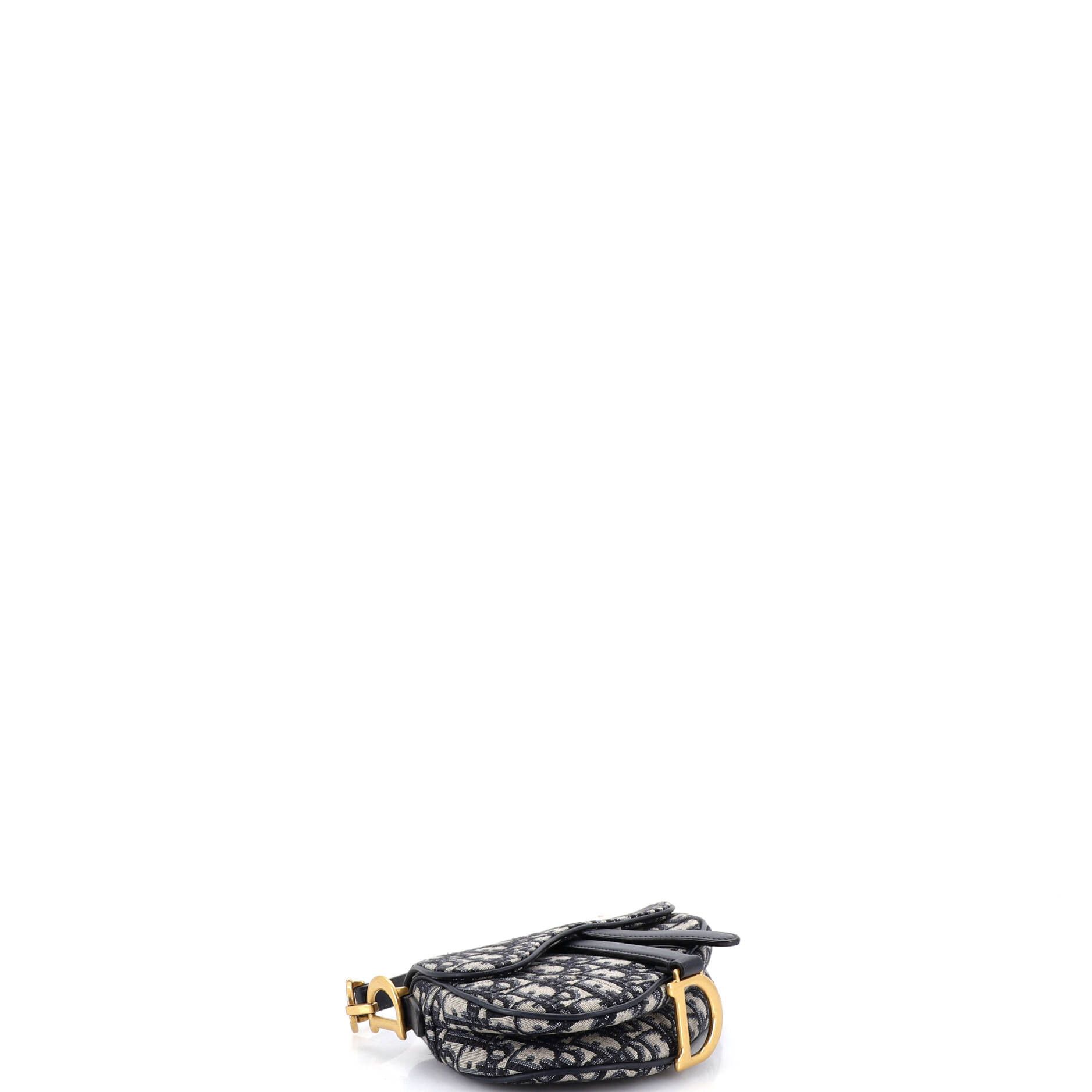 Dior Saddle Handbag Oblique Canvas Mini Size ONE SIZE - 3 Thumbnail