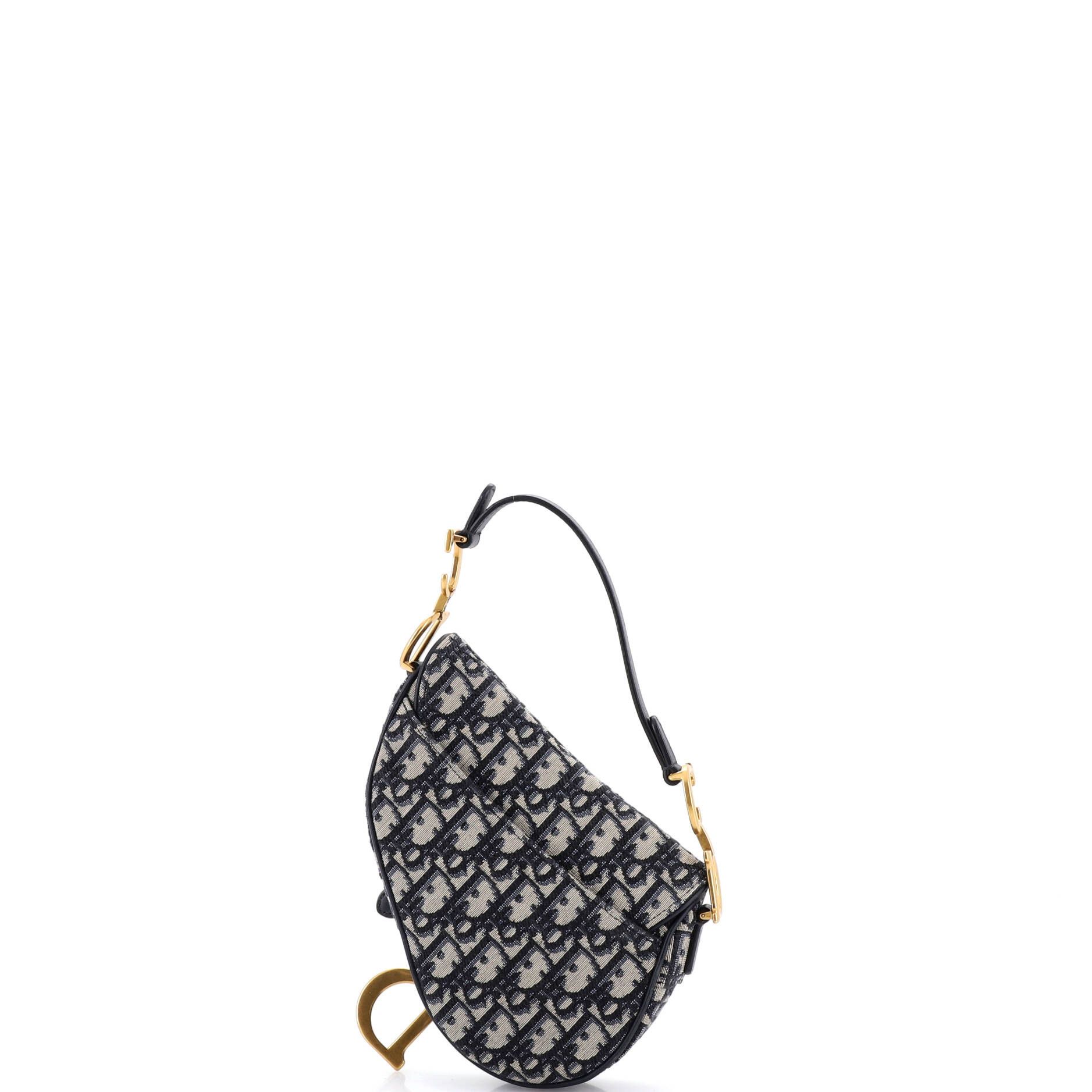 Dior Saddle Handbag Oblique Canvas Mini Size ONE SIZE - 2 Thumbnail