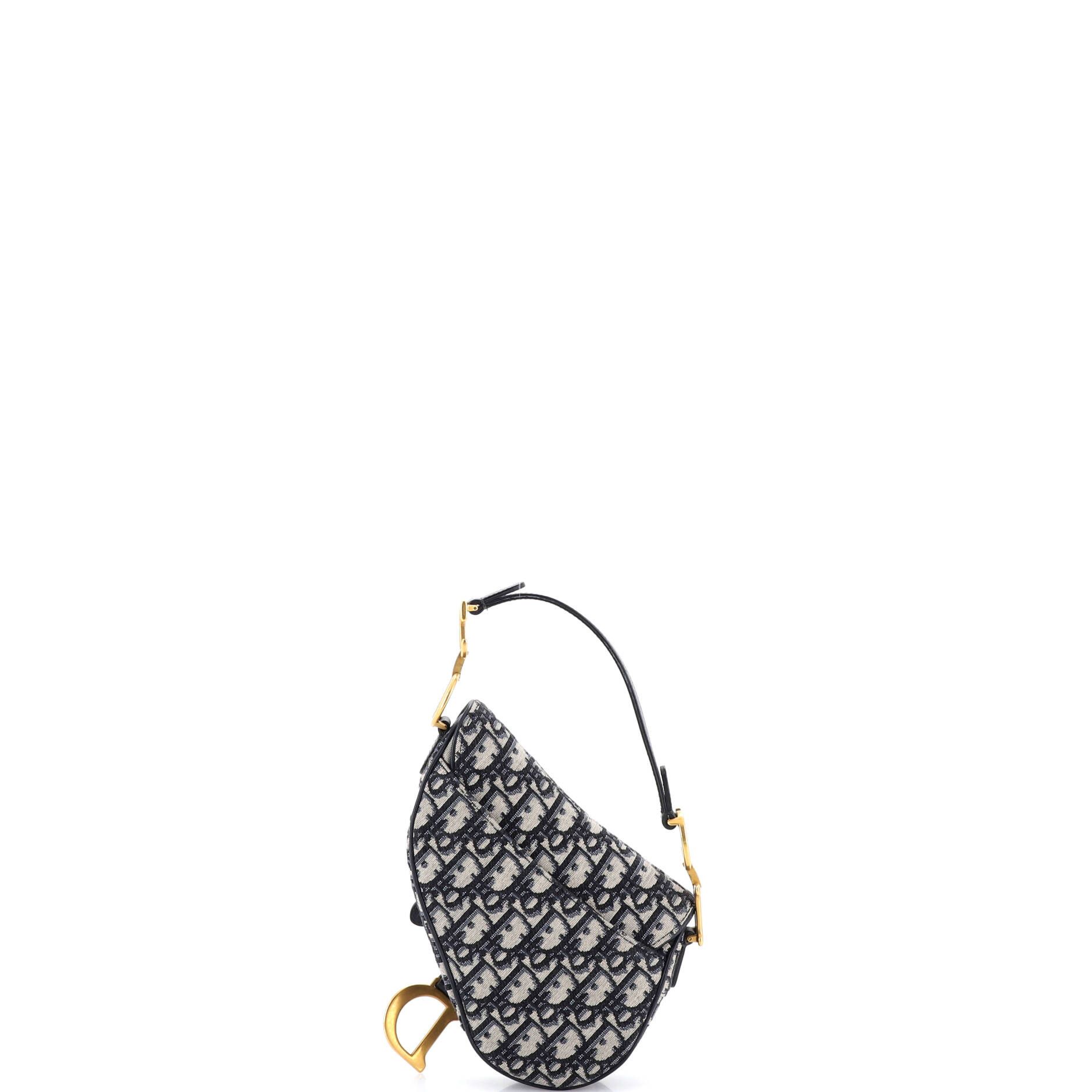Dior Saddle Handbag Oblique Canvas Mini Size ONE SIZE - 2 Thumbnail
