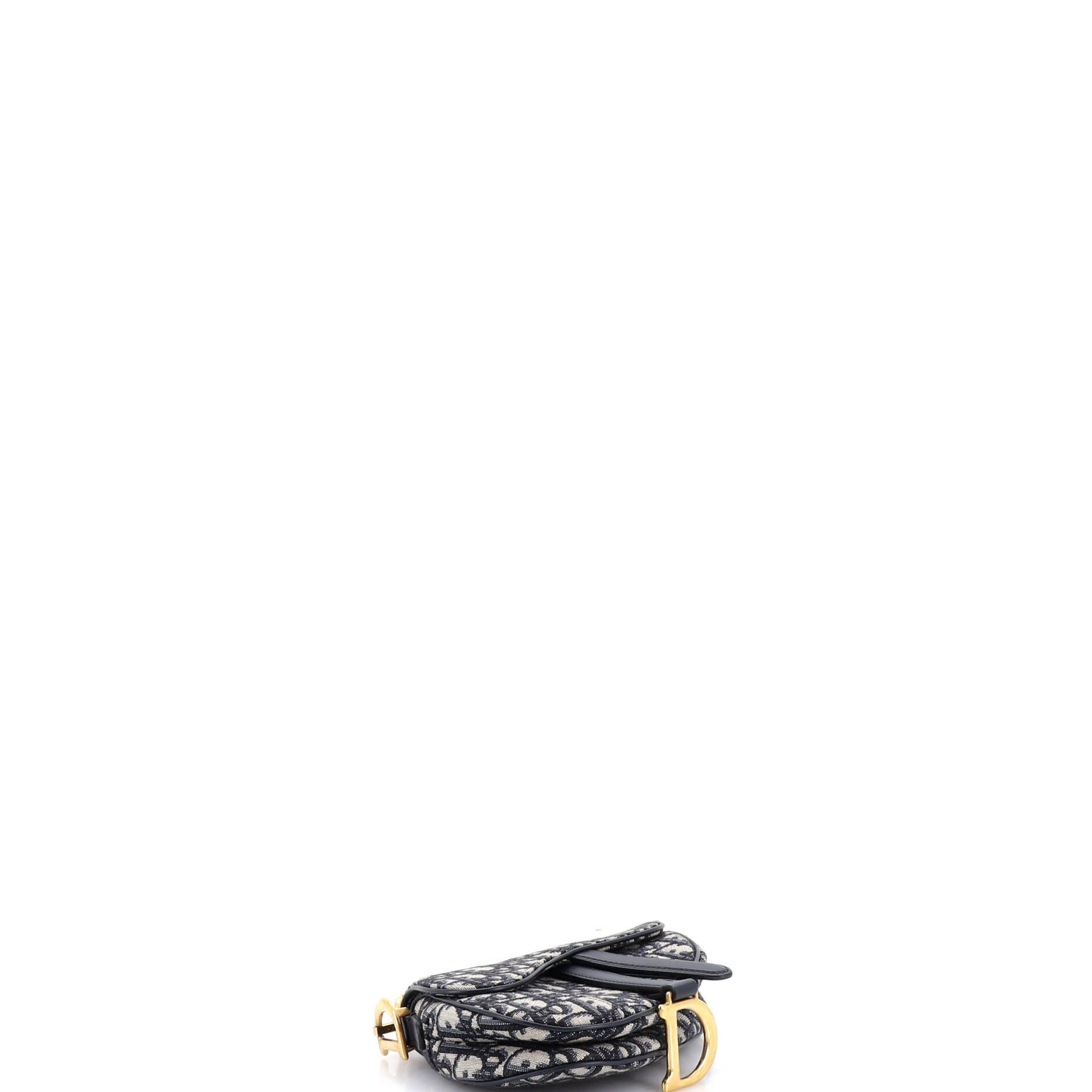 Dior Saddle Handbag Oblique Canvas Mini Size ONE SIZE - 3 Thumbnail