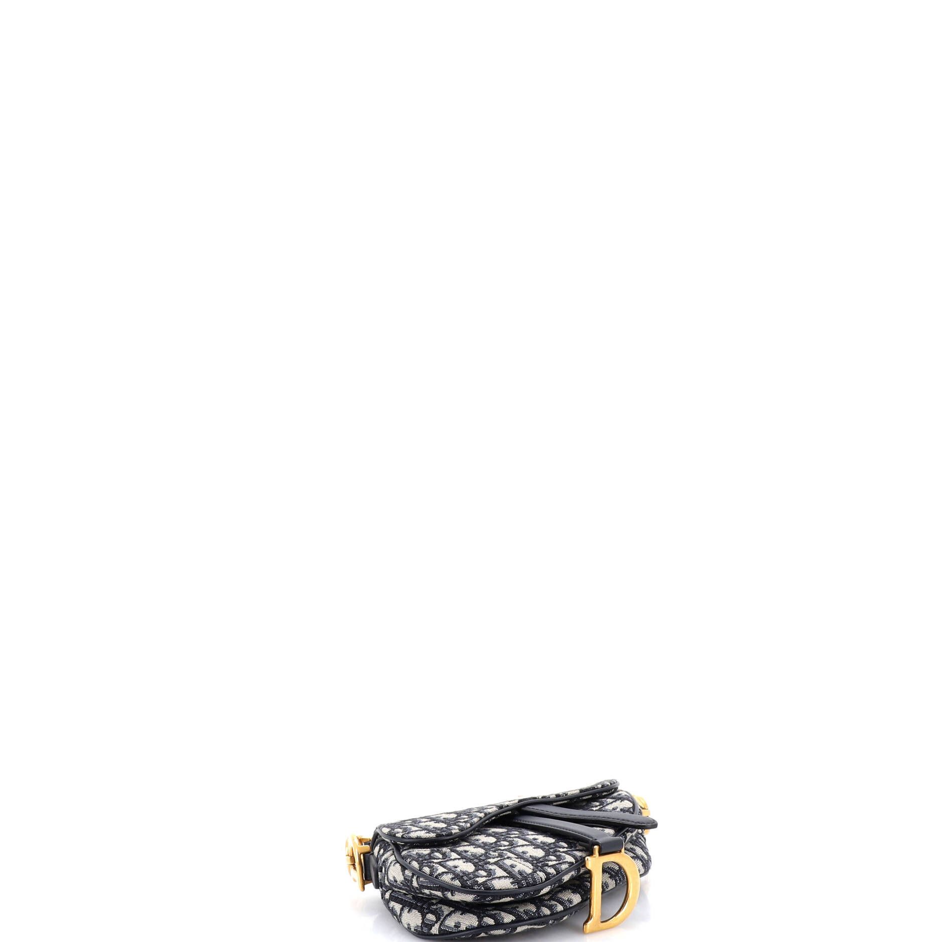 Dior Saddle Handbag Oblique Canvas Mini Size ONE SIZE - 3 Thumbnail