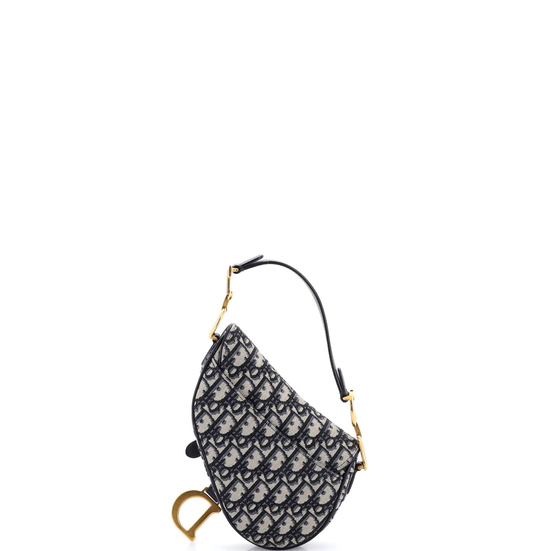 Dior Saddle Handbag Oblique Canvas Mini Size ONE SIZE - 2 Thumbnail