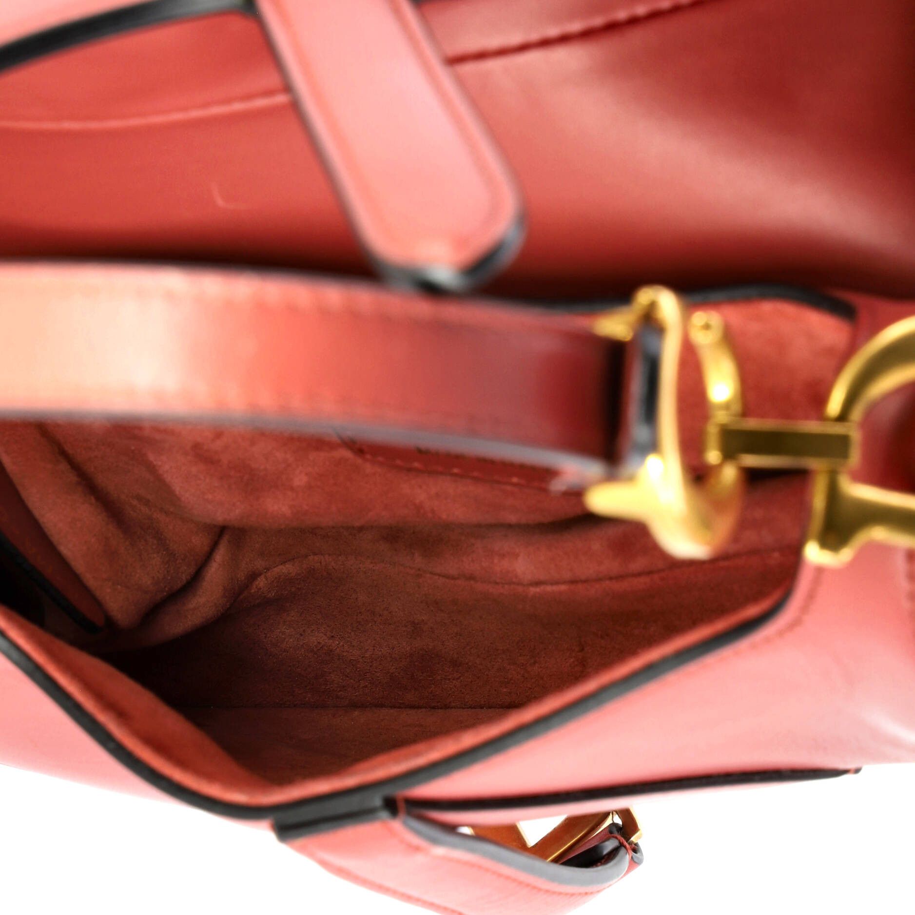 Dior Saddle Handbag Leather Mini Size ONE SIZE - 4 Thumbnail