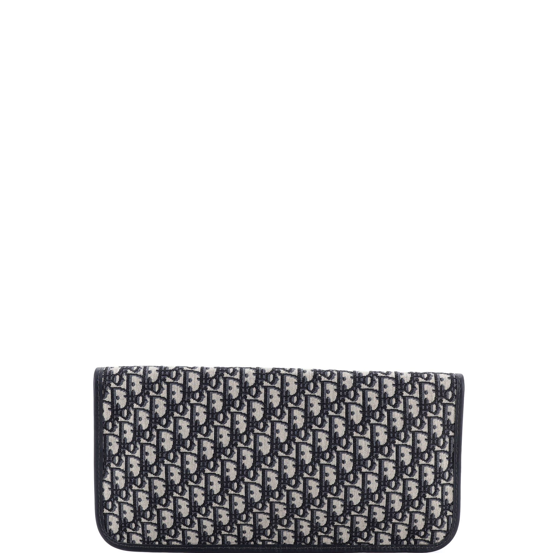 Dior Fold Over Clutch Oblique Canvas Size ONE SIZE - 2 Thumbnail
