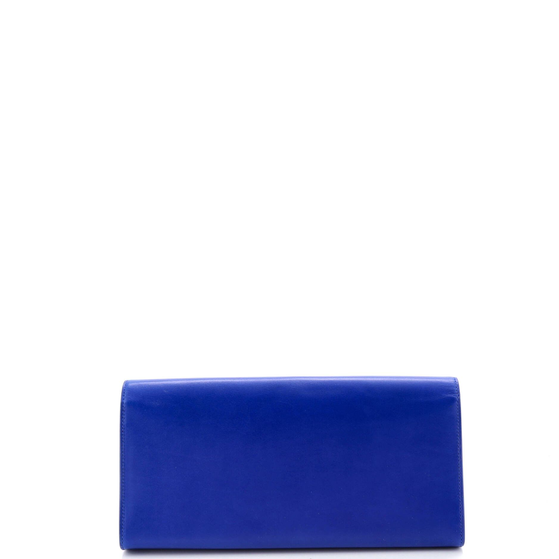 Saint Laurent Paris Classic Monogram Clutch Leather Long Size ONE SIZE - 2 Thumbnail