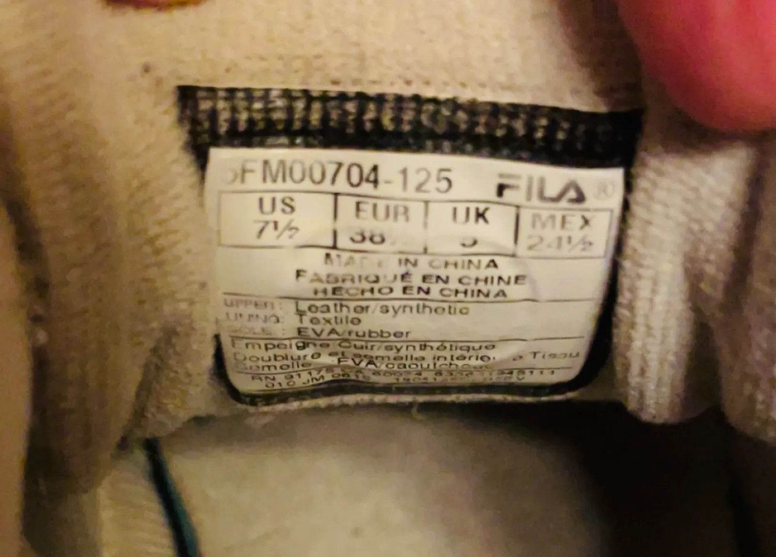 Fila Fila Sneakers Size US 8 / IT 38 - 6 Thumbnail