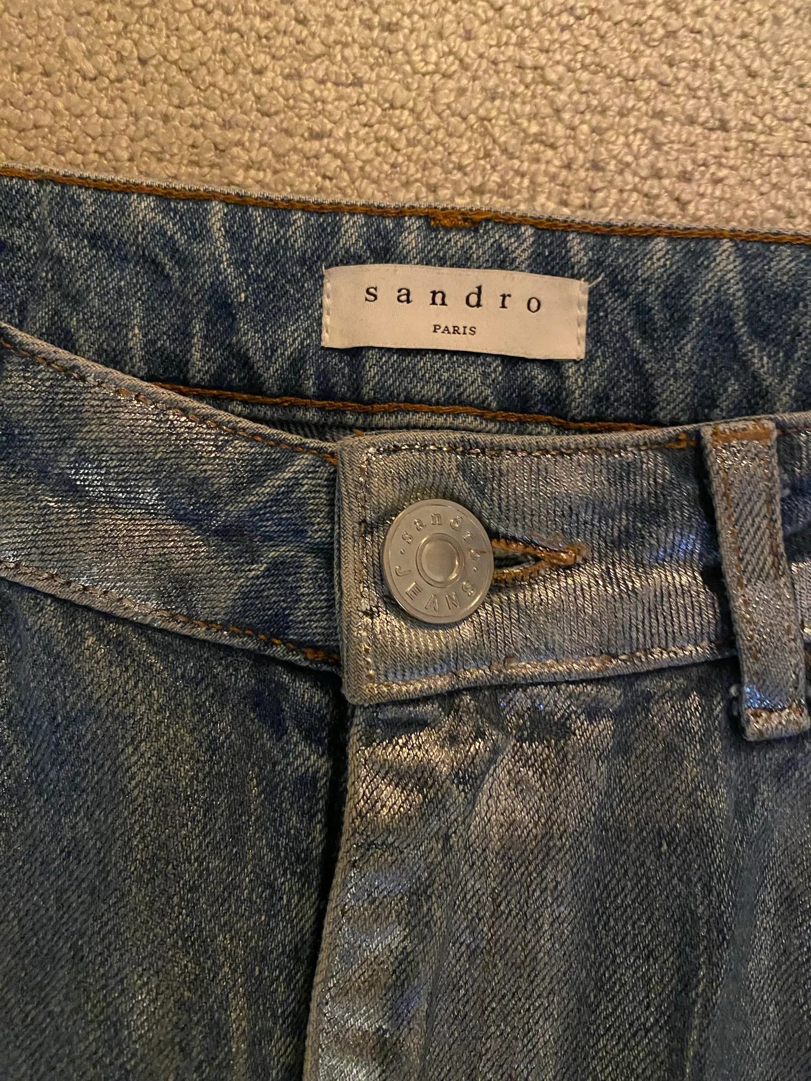 Sandro Sandro Jeans Size 27" / US 4 / IT 40 - 2 Thumbnail