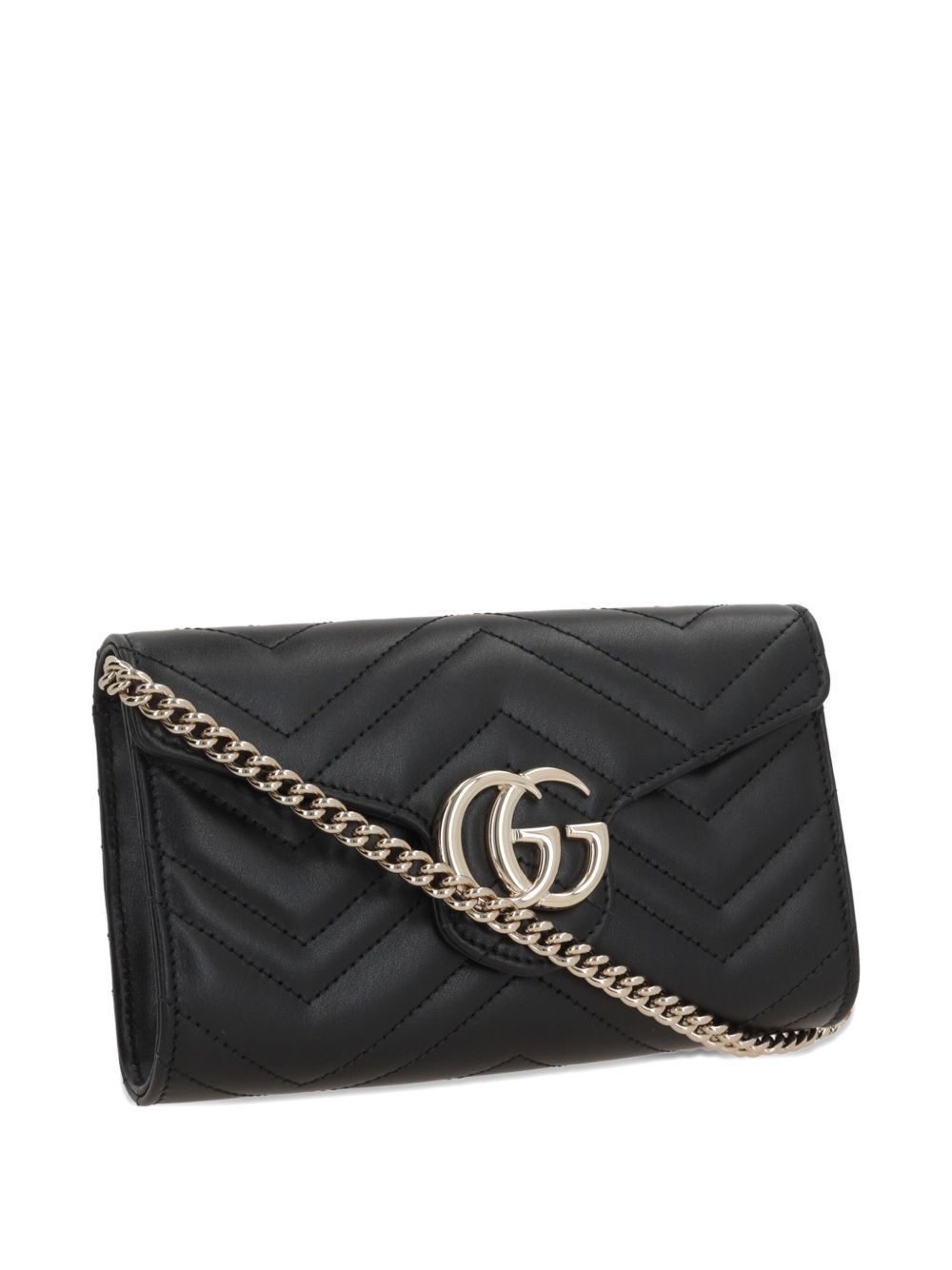 Gucci GG MARMONT LEATHER WALLET ON CHAIN Size ONE SIZE - 3 Thumbnail