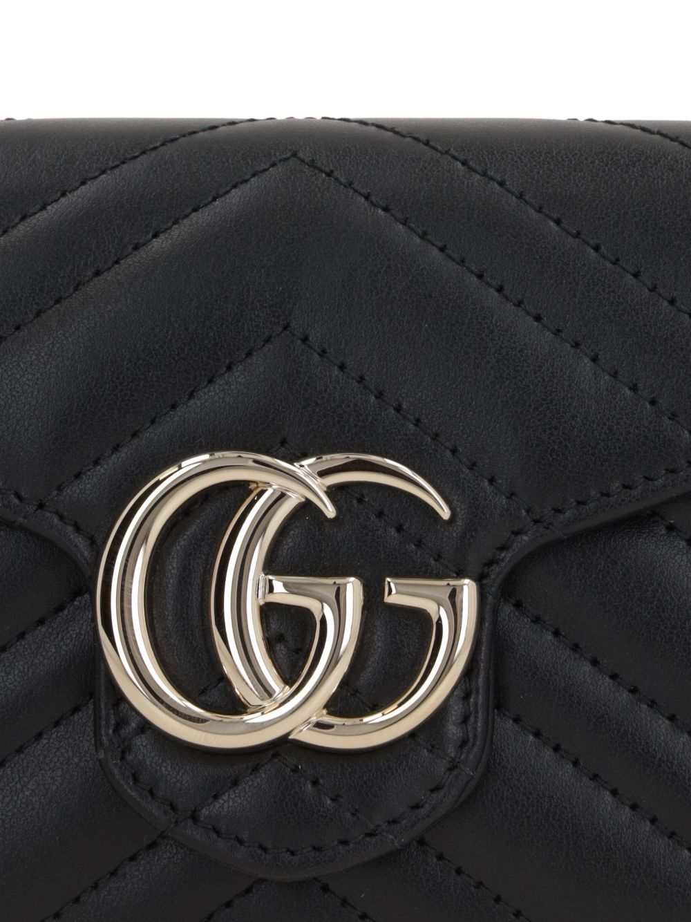 Gucci GG MARMONT LEATHER WALLET ON CHAIN Size ONE SIZE - 2 Thumbnail