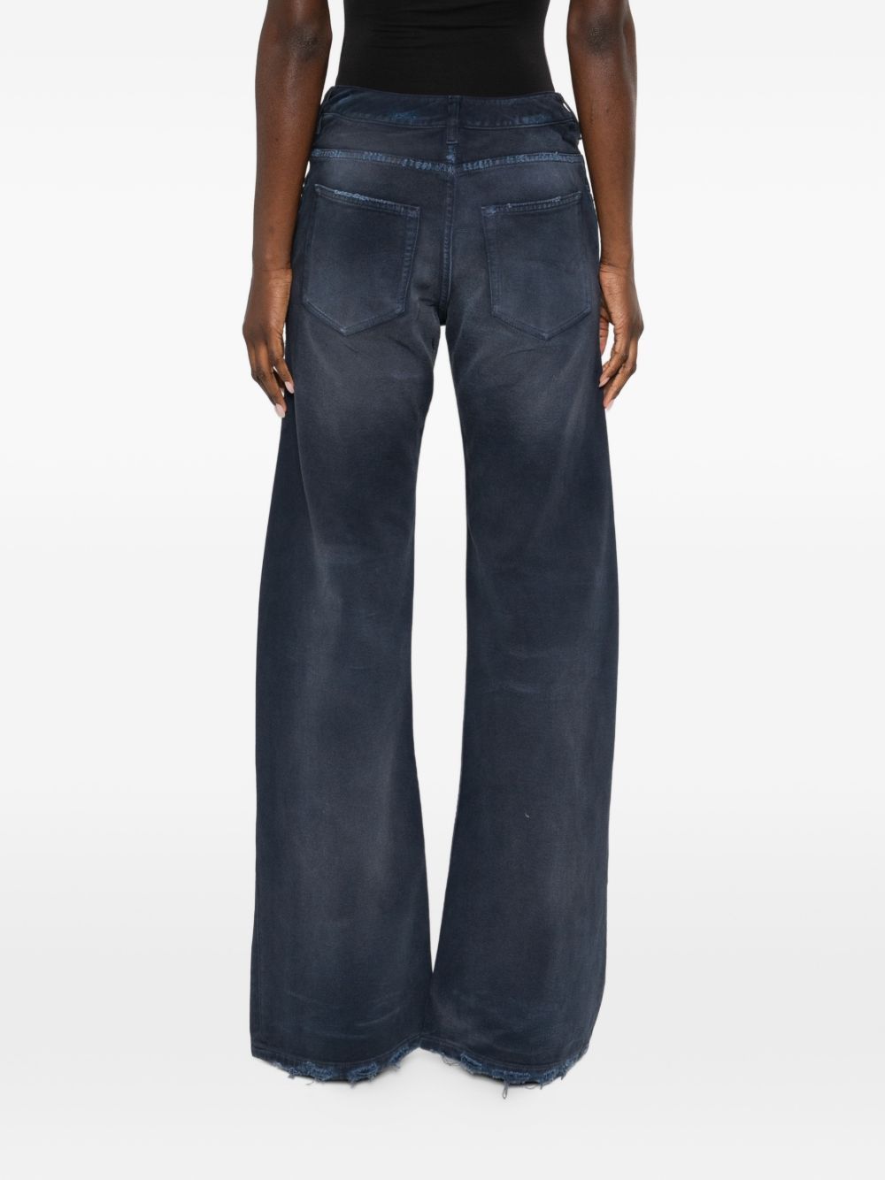 Balenciaga CURVED DENIM JEANS Size 26" / US 2 / IT 38 - 3 Thumbnail