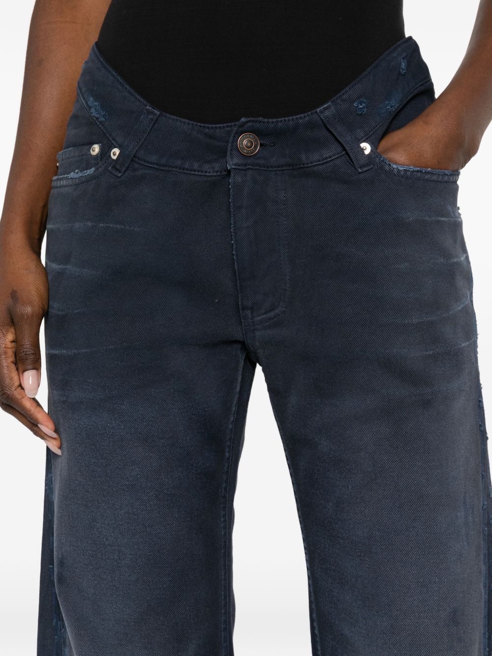 Balenciaga CURVED DENIM JEANS Size 27" / US 4 / IT 40 - 5 Thumbnail