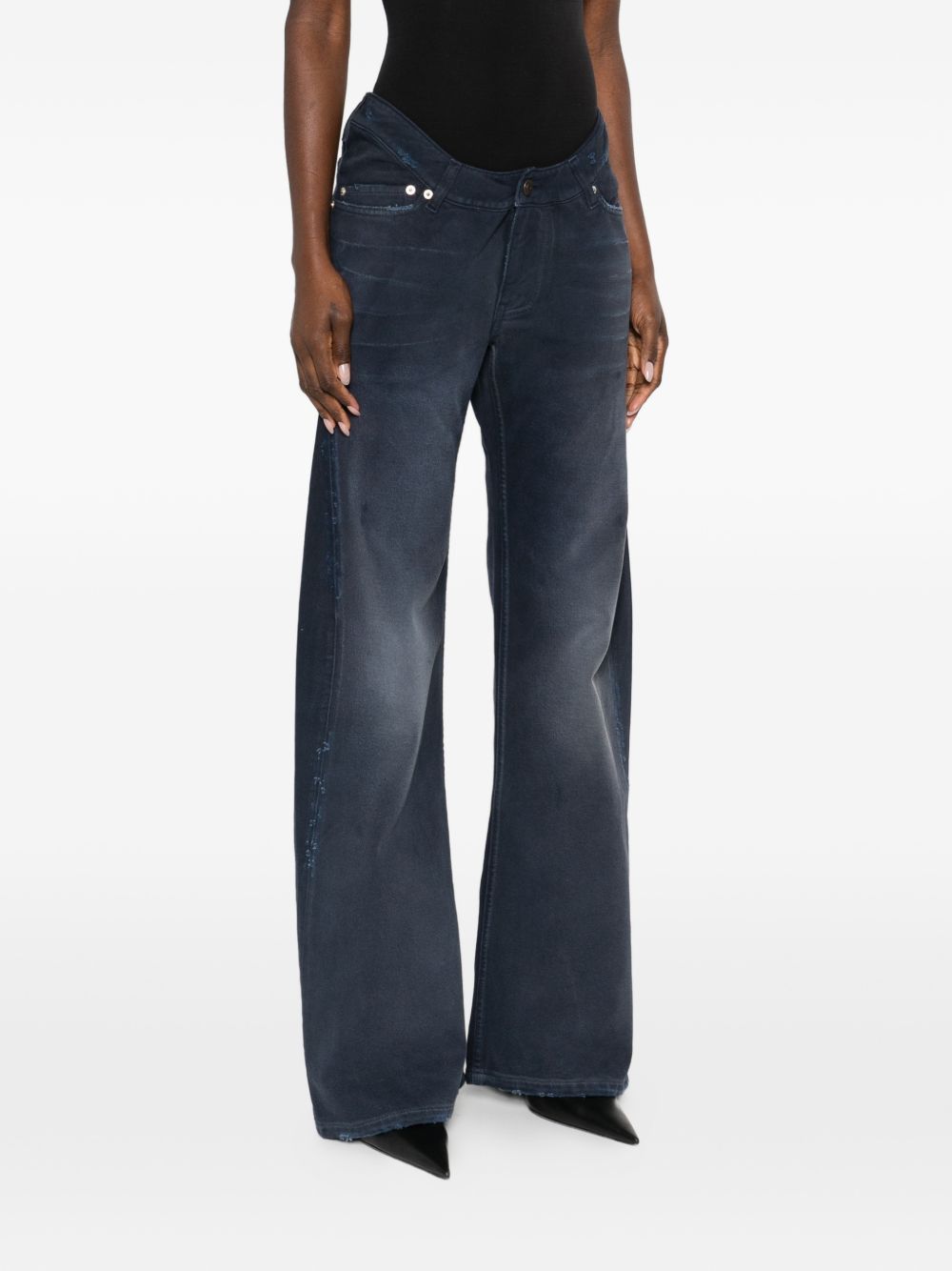 Balenciaga CURVED DENIM JEANS Size 27" / US 4 / IT 40 - 2 Thumbnail