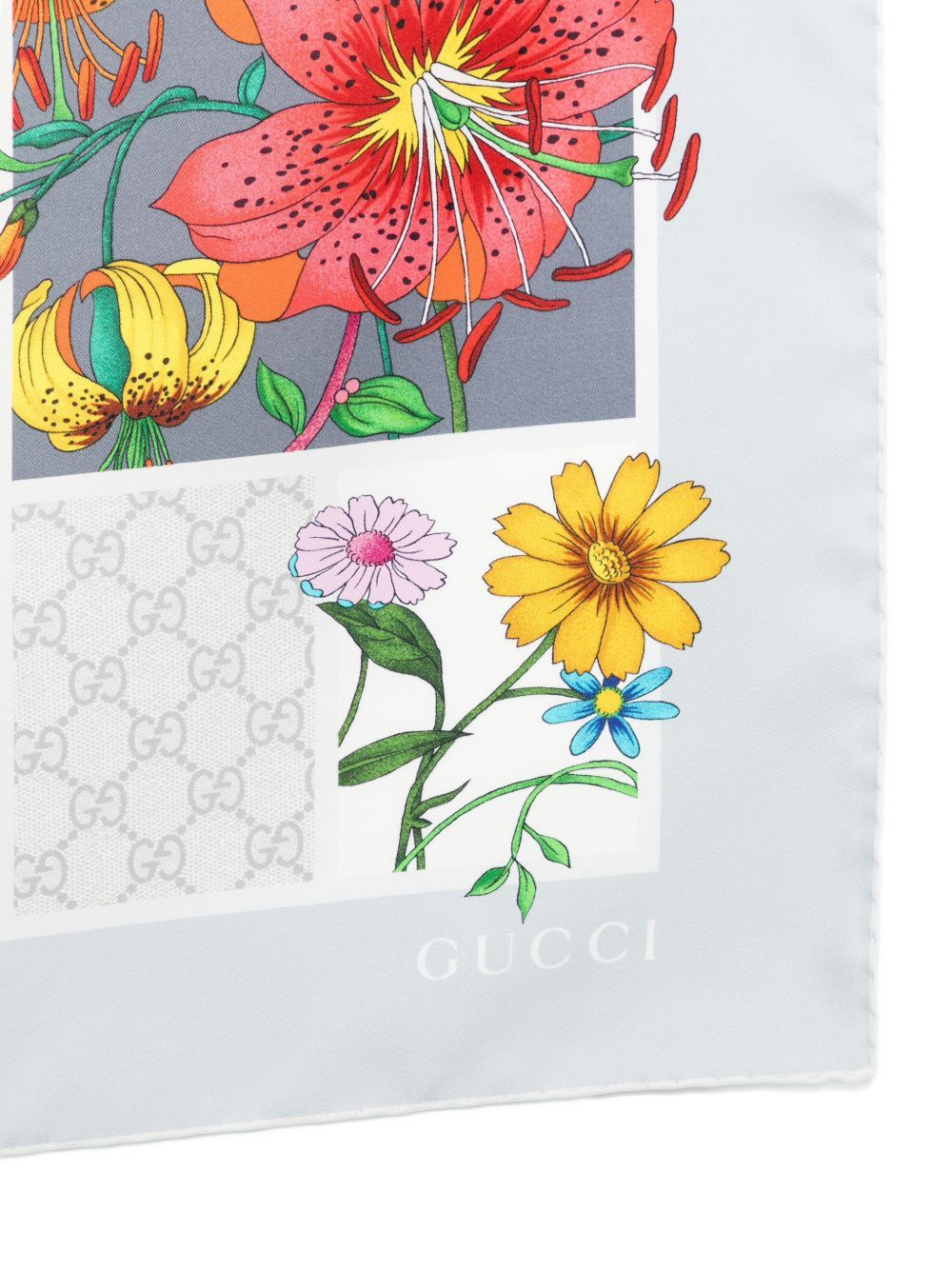 Gucci PRINTED SILK FOULARD Size ONE SIZE - 3 Thumbnail