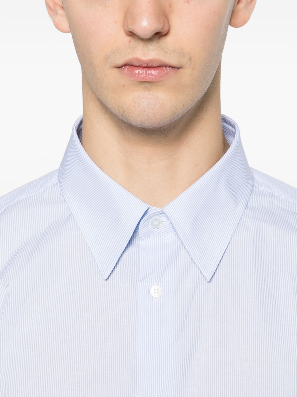 Gucci STRIPED COTTON SHIRT Size US M / EU 48-50 / 2 - 3 Thumbnail