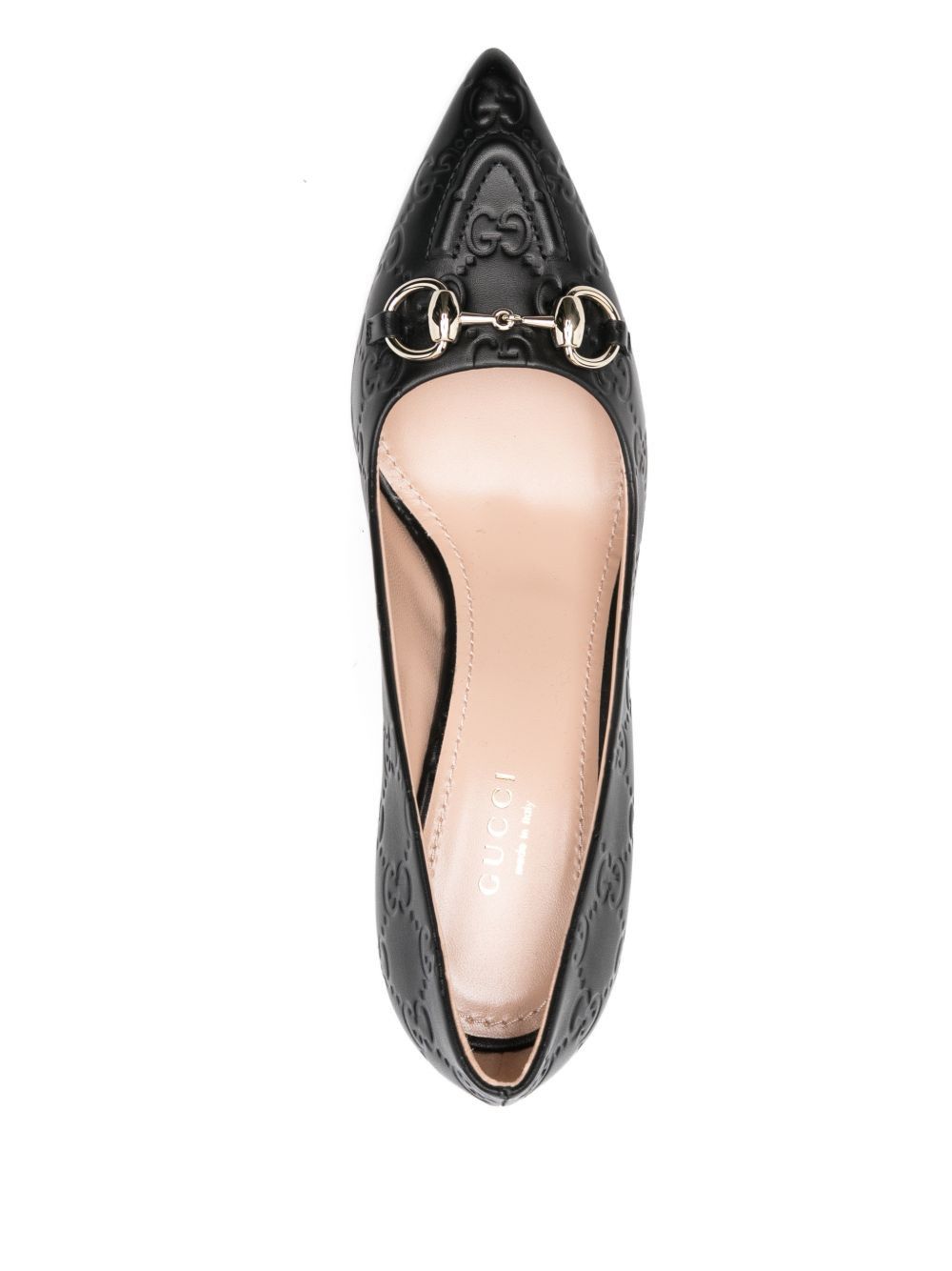 Gucci LEATHER PUMPS Size US 7.5 / IT 37.5 - 4 Thumbnail