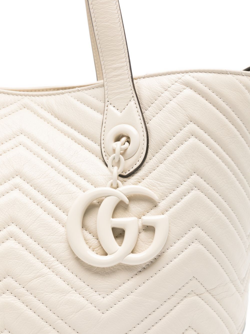 Gucci GG MARMONT LEATHER TOTE BAG Size ONE SIZE - 4 Thumbnail