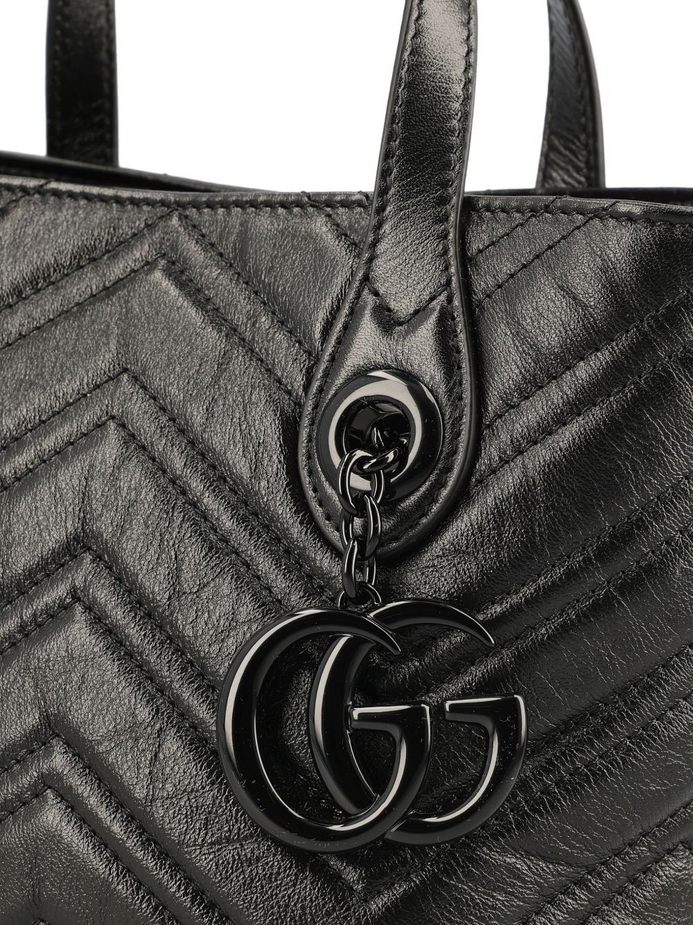 Gucci GG MARMONT LEATHER TOTE BAG Size ONE SIZE - 4 Thumbnail