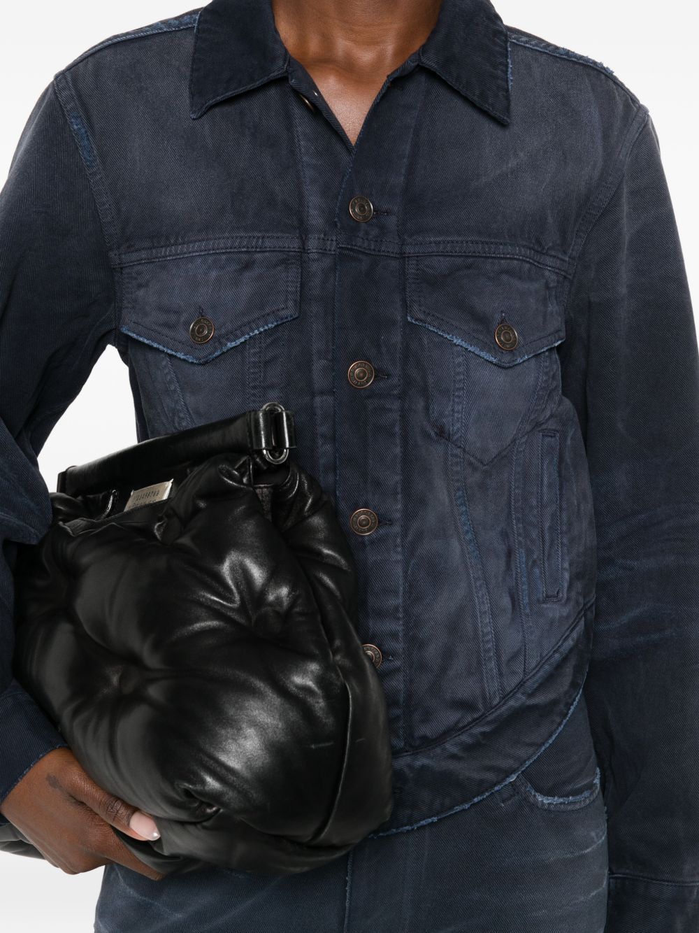 Balenciaga DENIM COTTON JACKET Size S / US 4 / IT 40 - 3 Thumbnail