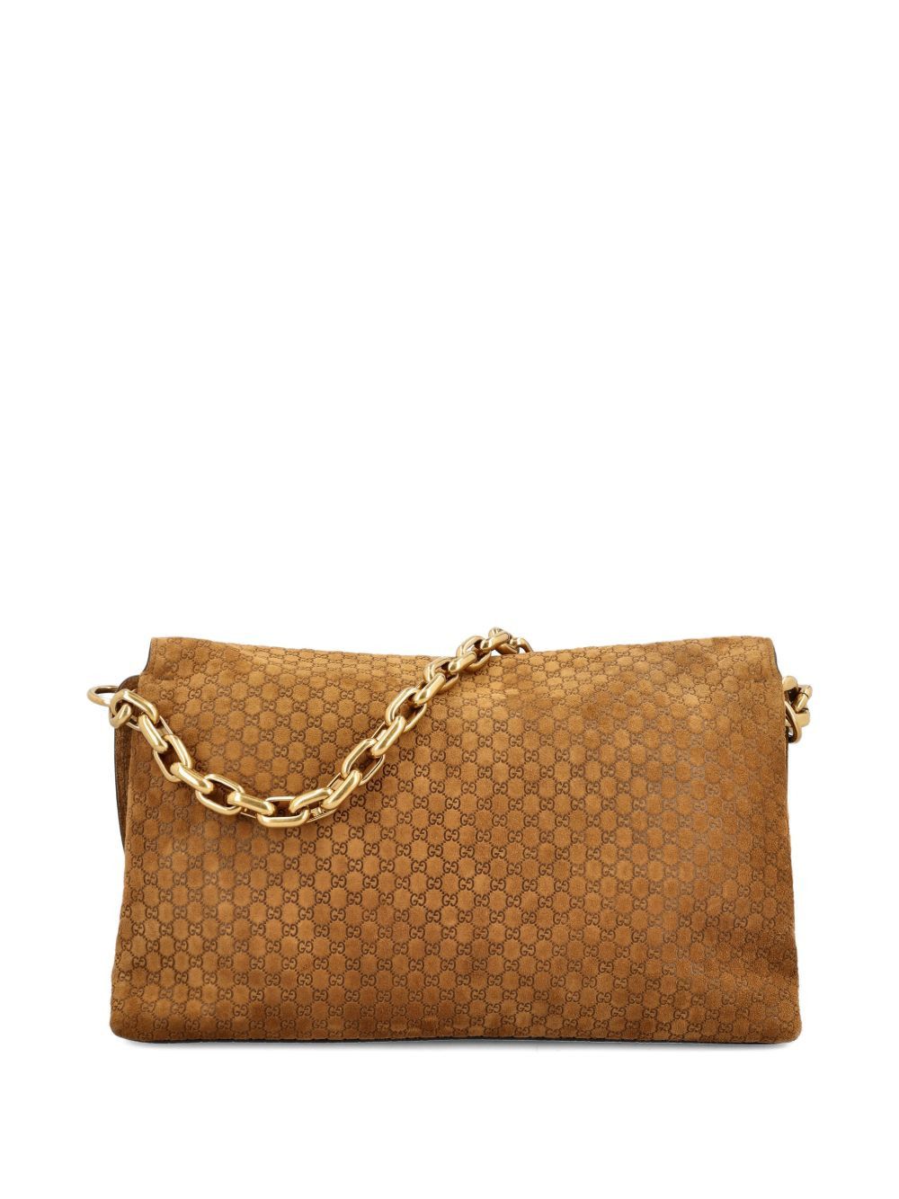 Gucci GG CHAIN SUEDE LEATHER SHOULDER BAG Size ONE SIZE - 4 Thumbnail