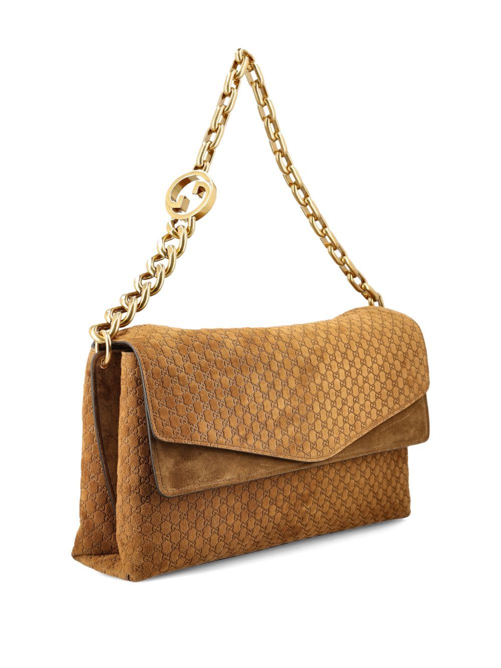 Gucci GG CHAIN SUEDE LEATHER SHOULDER BAG Size ONE SIZE - 3 Thumbnail