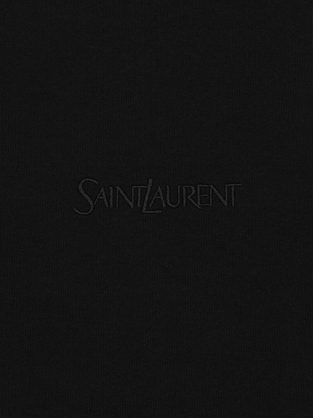 Saint Laurent Paris COTTON T-SHIRT Size US XL / EU 56 / 4 - 2 Thumbnail