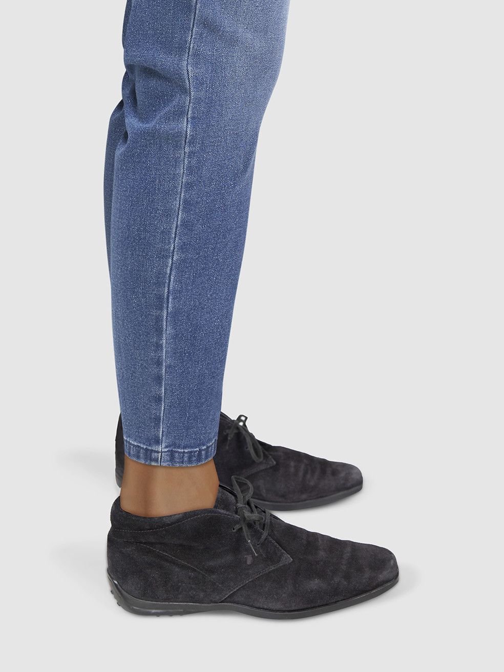 Tod's Black Suede Lace Up Oxfords Size US 8 / IT 38 - 2 Thumbnail