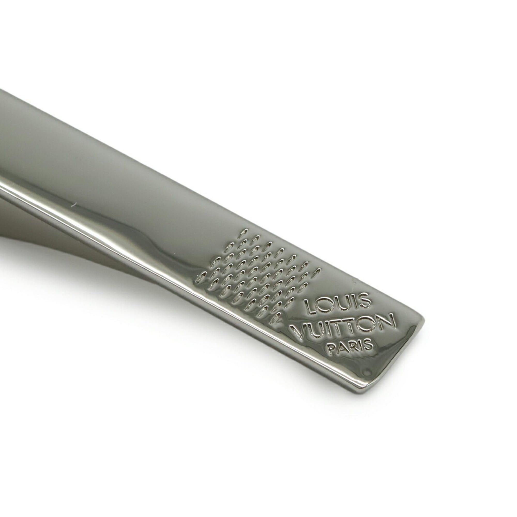 Louis Vuitton Louis Vuitton Panse Cravate Damier Tie Clip, Steel and Silver, M61976 Size ONE SIZE - 5 Thumbnail