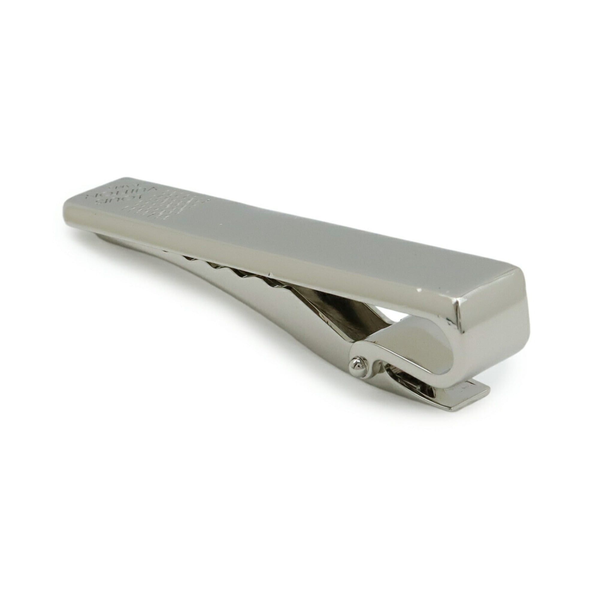 Louis Vuitton Louis Vuitton Panse Cravate Damier Tie Clip, Steel and Silver, M61976 Size ONE SIZE - 3 Thumbnail