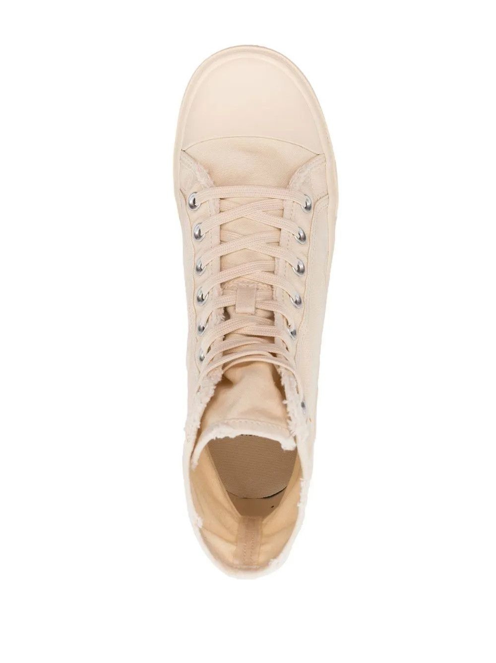 Balenciaga Paris High Top Beige Sneakers Men's Size US 9 / EU 42 - 3 Thumbnail
