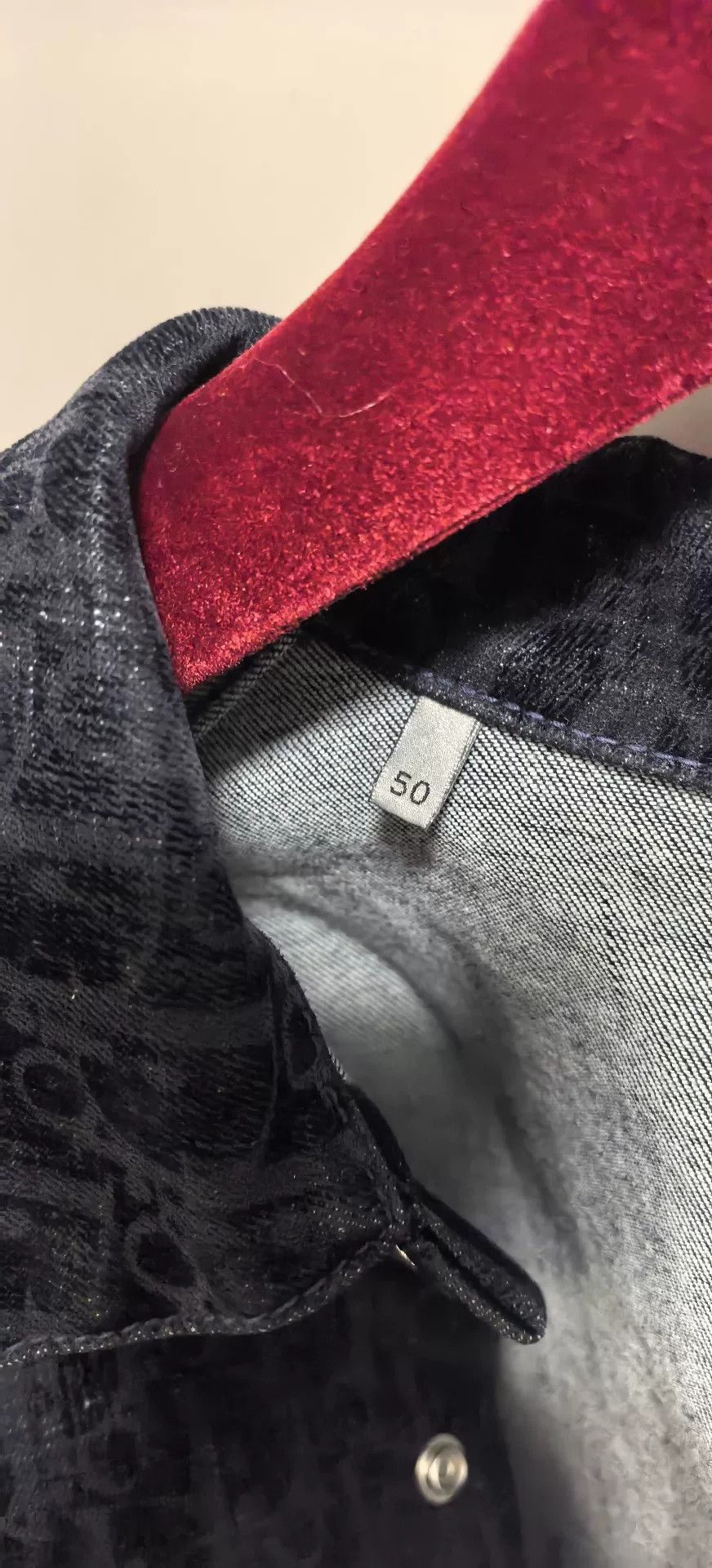 Dior Dior Logo Black Velvet Jacket Size 50 Size US M / EU 48-50 / 2 - 2 Thumbnail