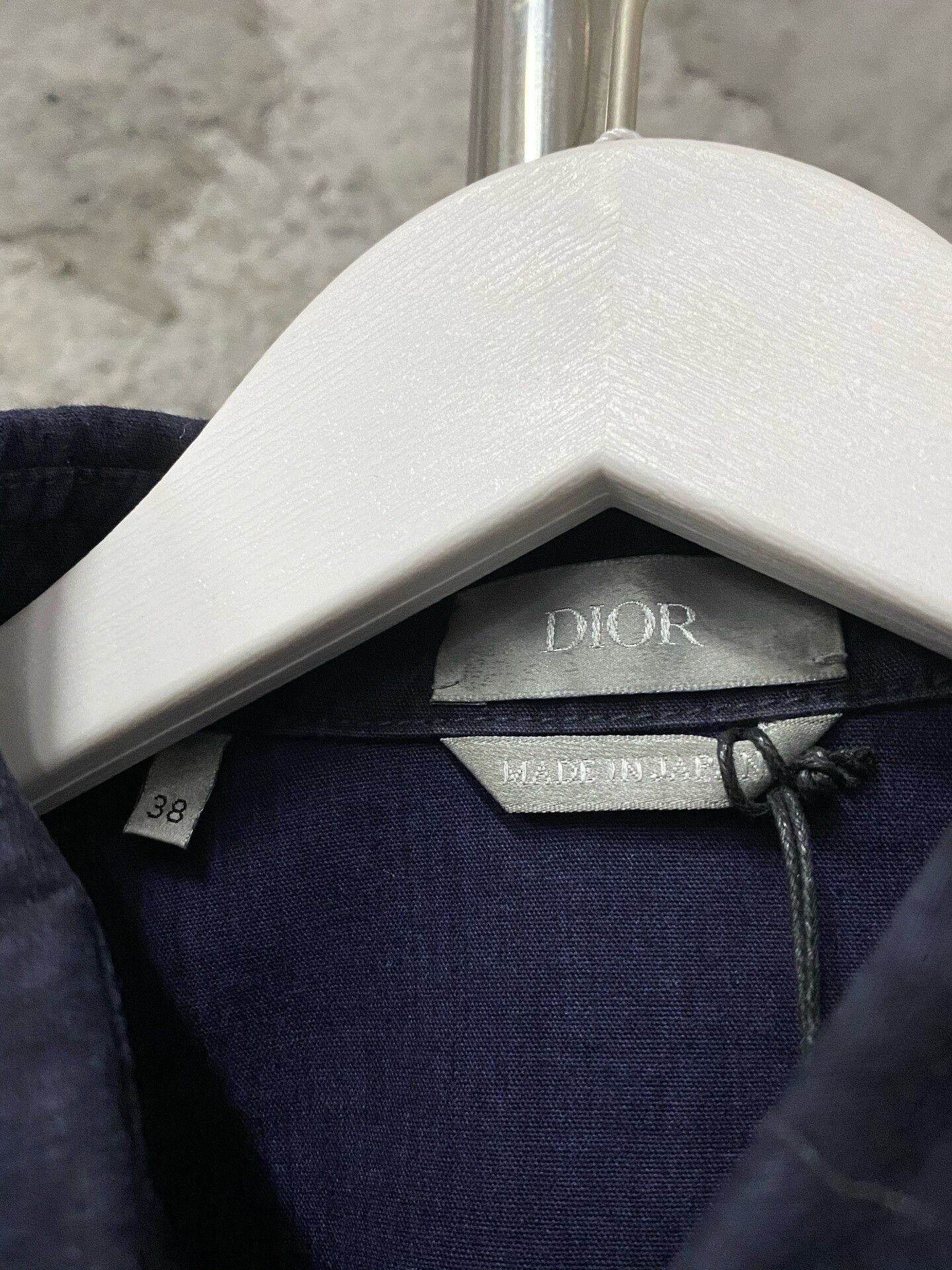 Dior Dior Dark Navy Denim Button-Up Shirt Size US S / EU 44-46 / 1 - 5 Thumbnail