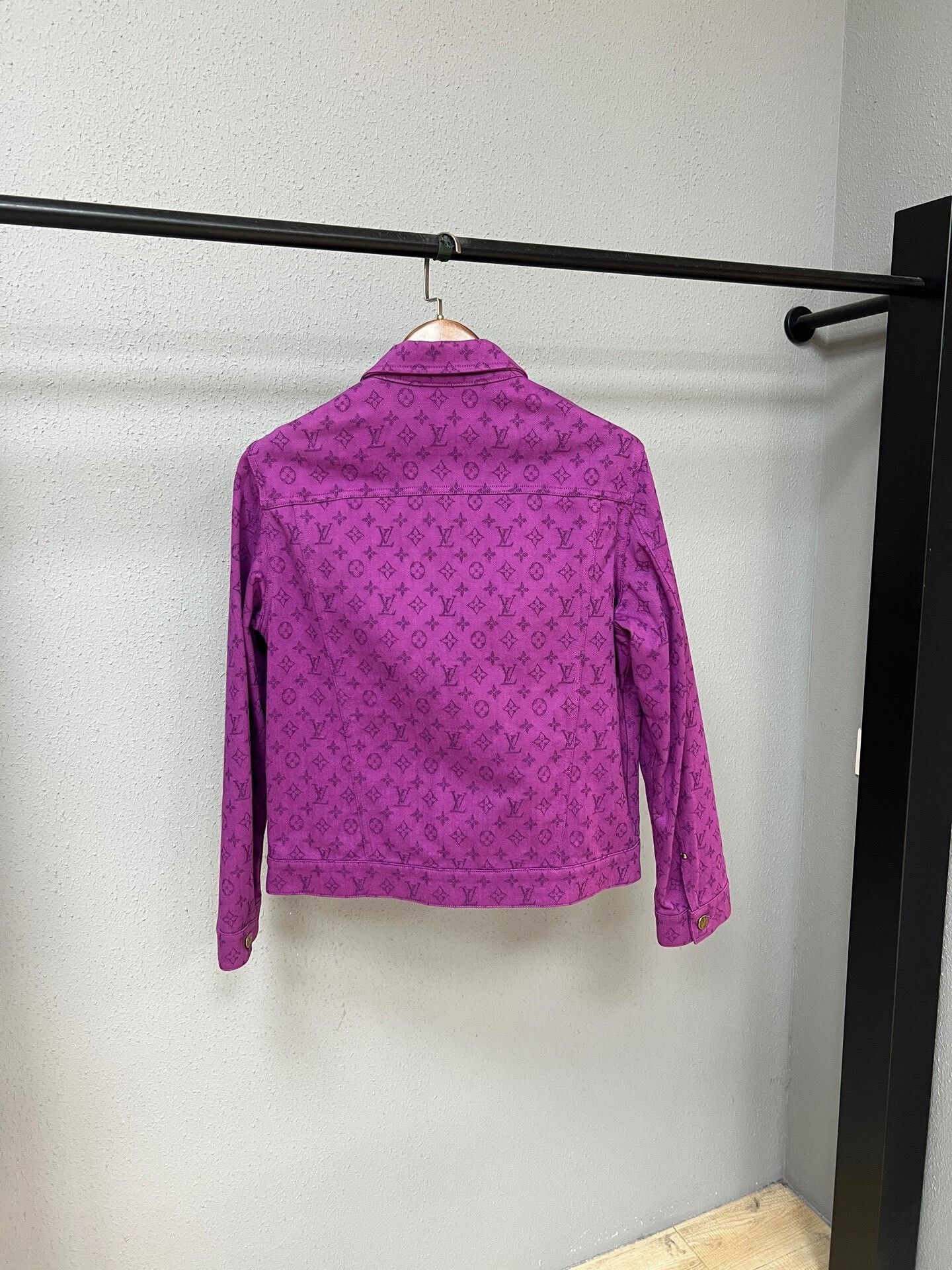 Louis Vuitton Louis Vuitton Purple Monogram Denim Jacket Size US S / EU 44-46 / 1 - 2 Thumbnail