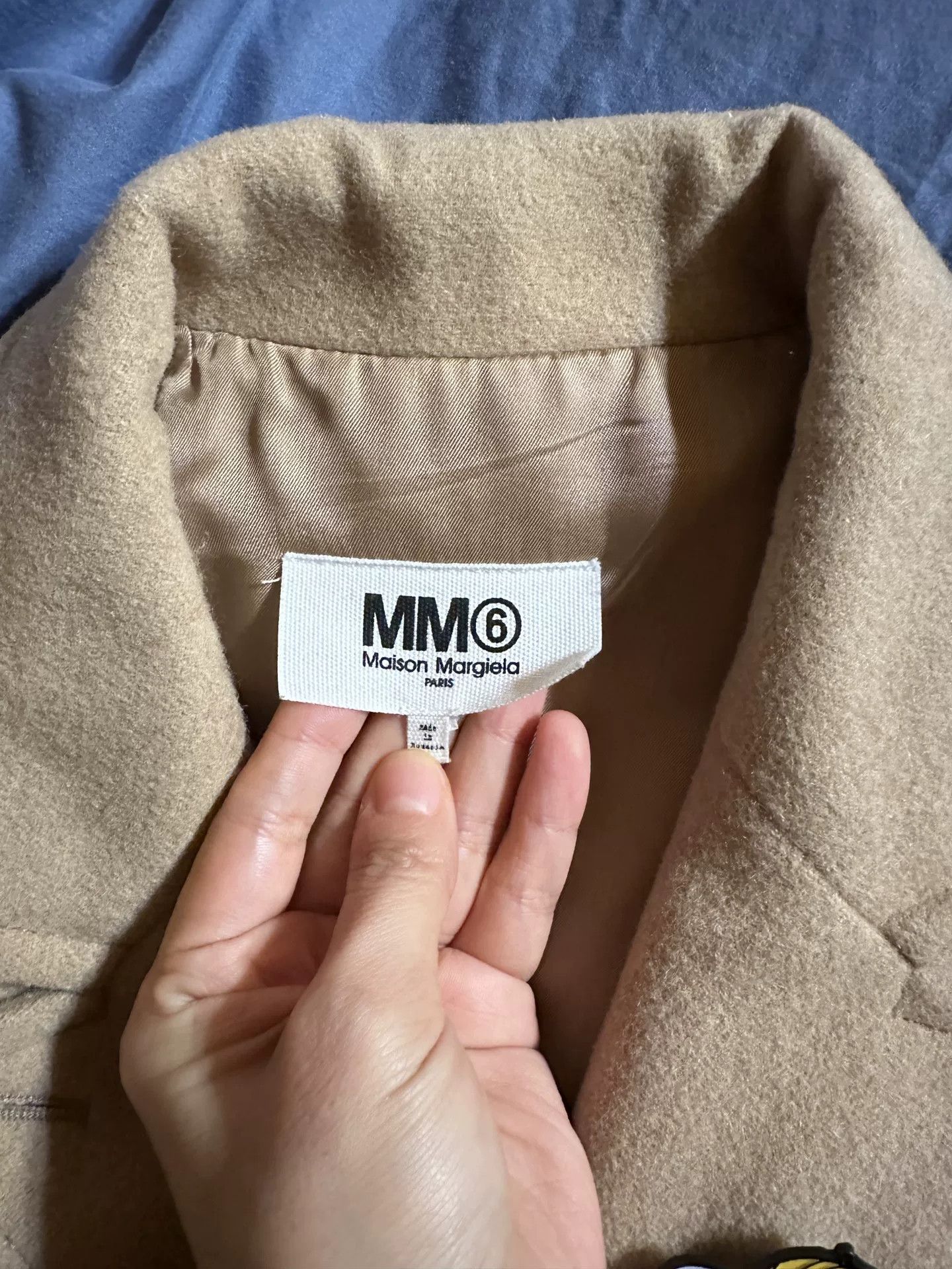 MM6 Light Brown A-Line Cape Coat Size XS / US 0-2 / IT 36-38 - 2 Thumbnail