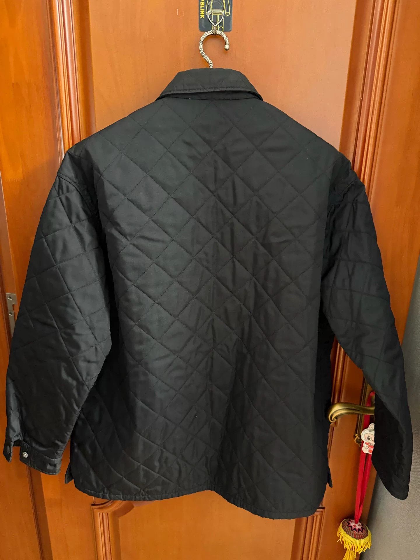 Prada Prada Black Quilted Cotton Jacket for Men Size US S / EU 44-46 / 1 - 2 Thumbnail