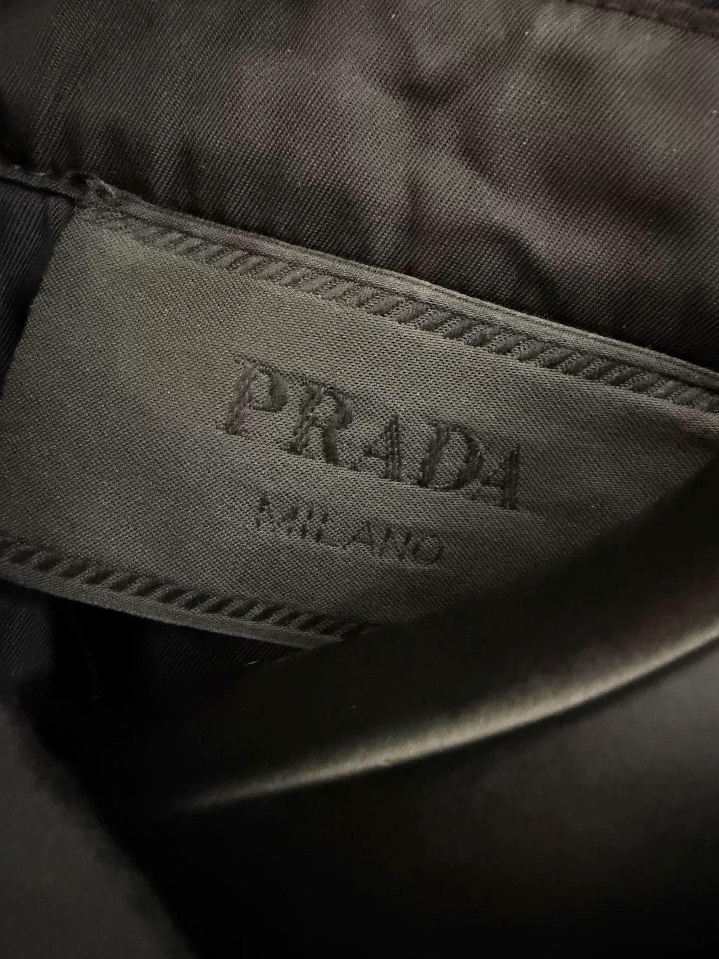 Prada Prada Black Quilted Cotton Jacket for Men Size US S / EU 44-46 / 1 - 3 Thumbnail