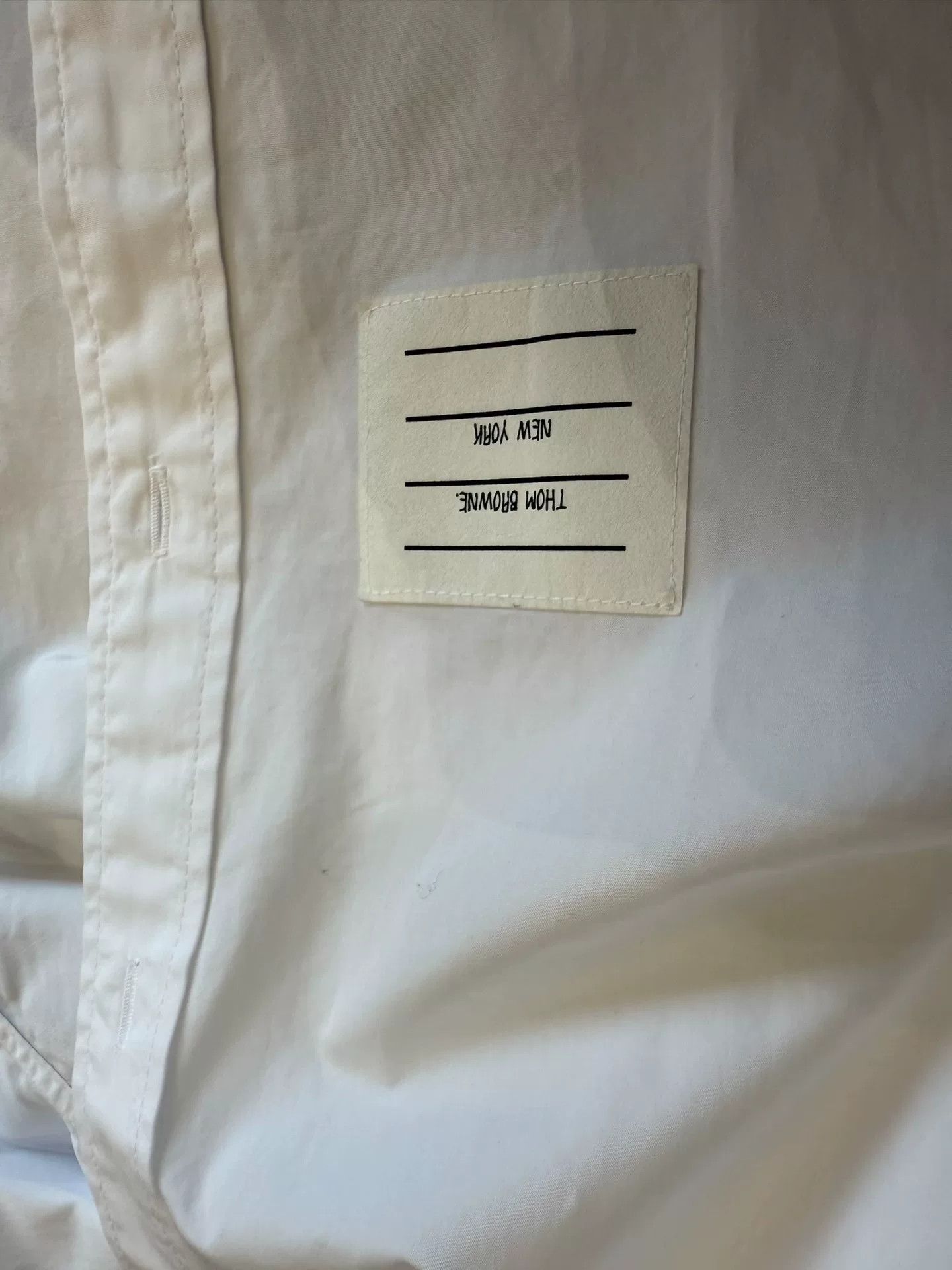 Thom Browne Thom Browne Women's Long Sleeve Logo Shirt Size M / US 6-8 / IT 42-44 - 6 Thumbnail