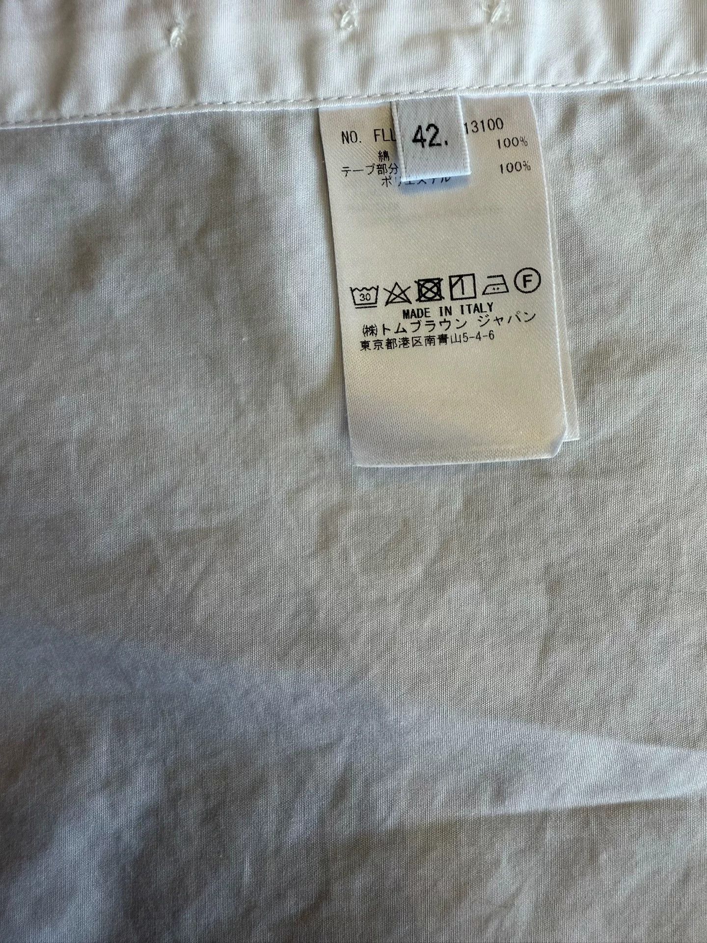 Thom Browne Thom Browne Women's Long Sleeve Logo Shirt Size M / US 6-8 / IT 42-44 - 5 Thumbnail