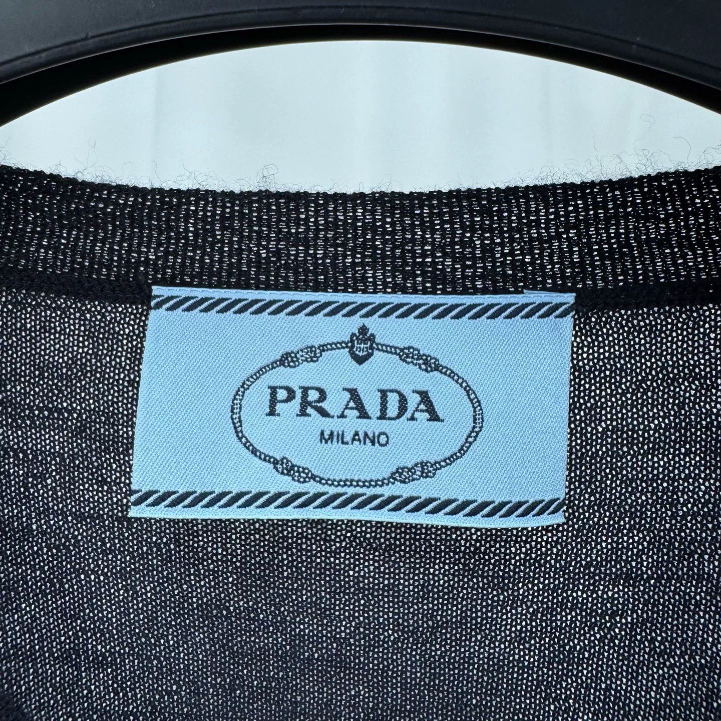 Prada Prada Navy Cashmere Knit Sweater Size US S / EU 44-46 / 1 - 5 Thumbnail