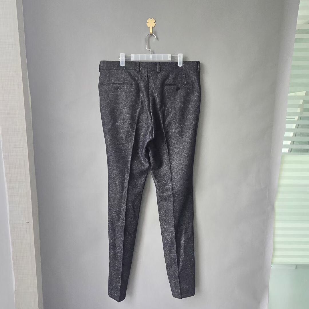 Fendi Fendi Wool Trousers in Dark Color Size US 34 / EU 50 - 2 Thumbnail