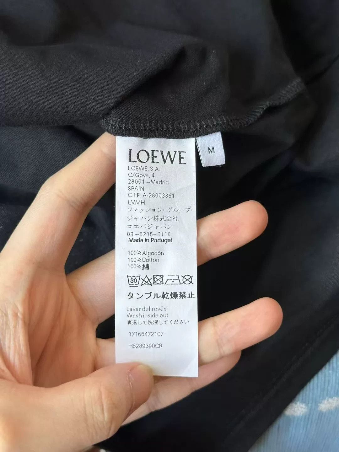 Loewe Loewe Black Short-Sleeve Shirt with Unique Design Size US M / EU 48-50 / 2 - 4 Thumbnail