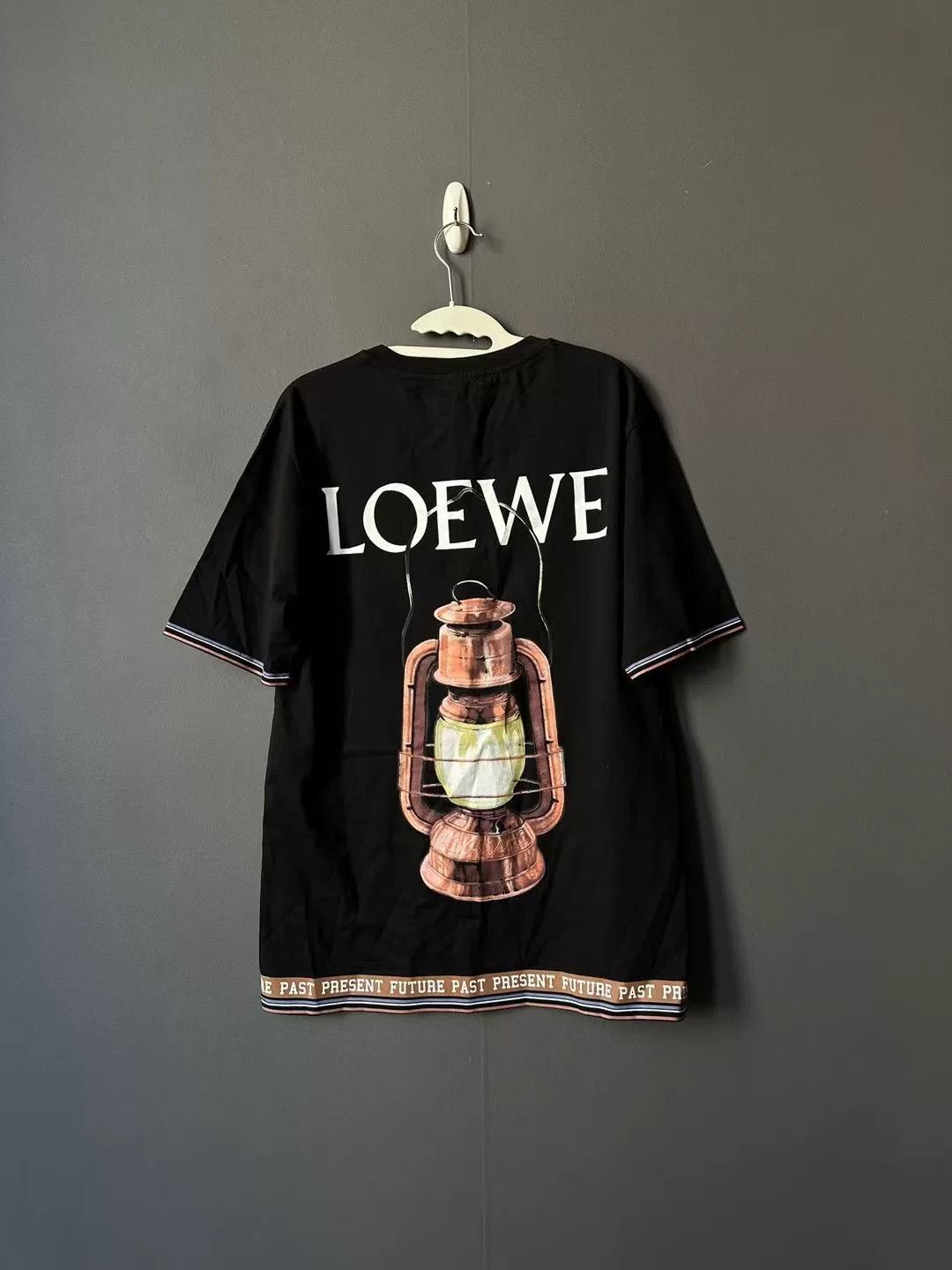 Loewe Loewe Black Short-Sleeve Shirt with Unique Design Size US M / EU 48-50 / 2 - 2 Thumbnail