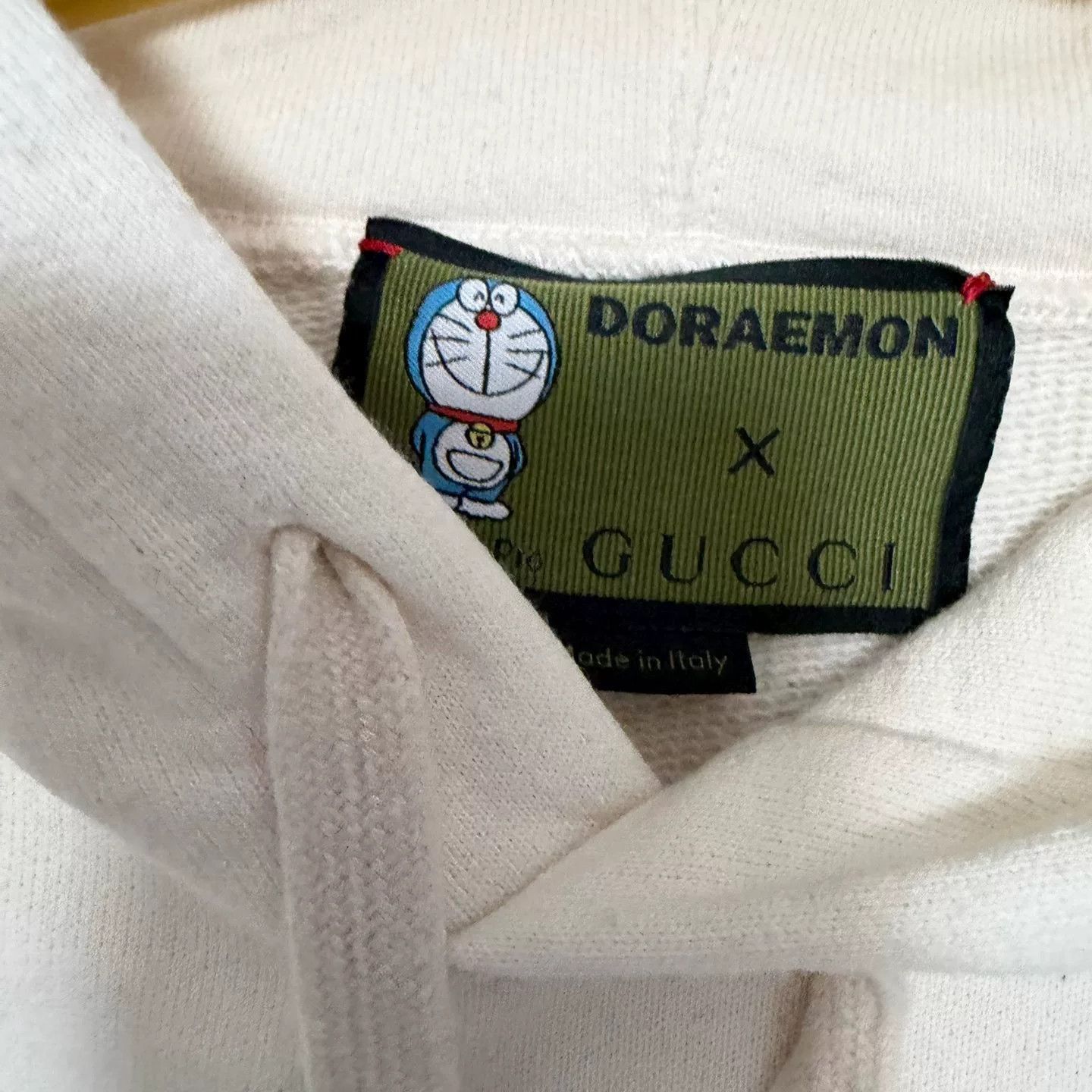 Gucci Gucci x Doraemon Cream Hoodie Size US M / EU 48-50 / 2 - 2 Thumbnail