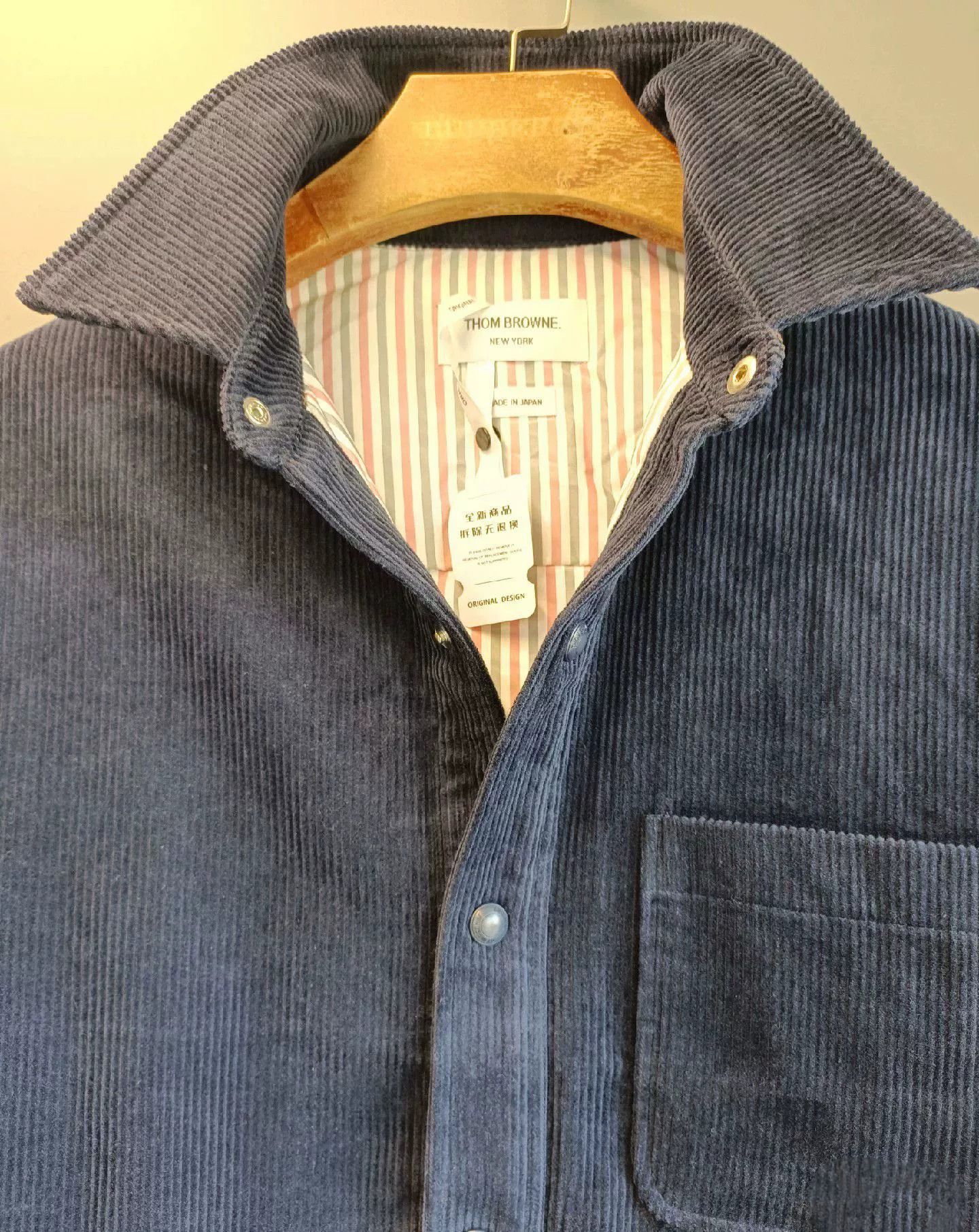 Thom Browne Thom Browne Corduroy Jacket for Gentlemen Size US L / EU 52-54 / 3 - 2 Thumbnail