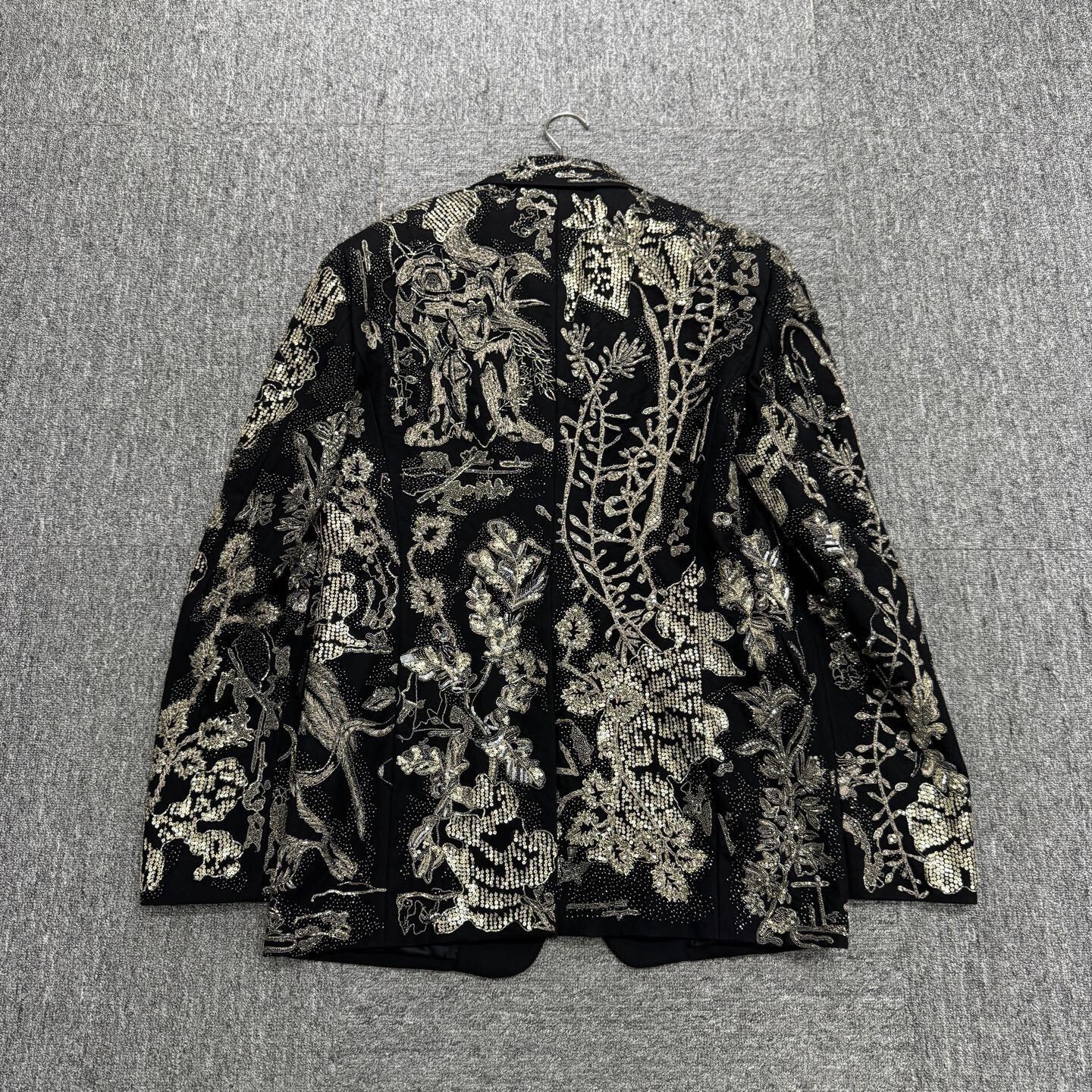 Alexander McQueen Alexander McQueen Embellished Tuxedo Jacket Size US M / EU 48-50 / 2 - 3 Thumbnail