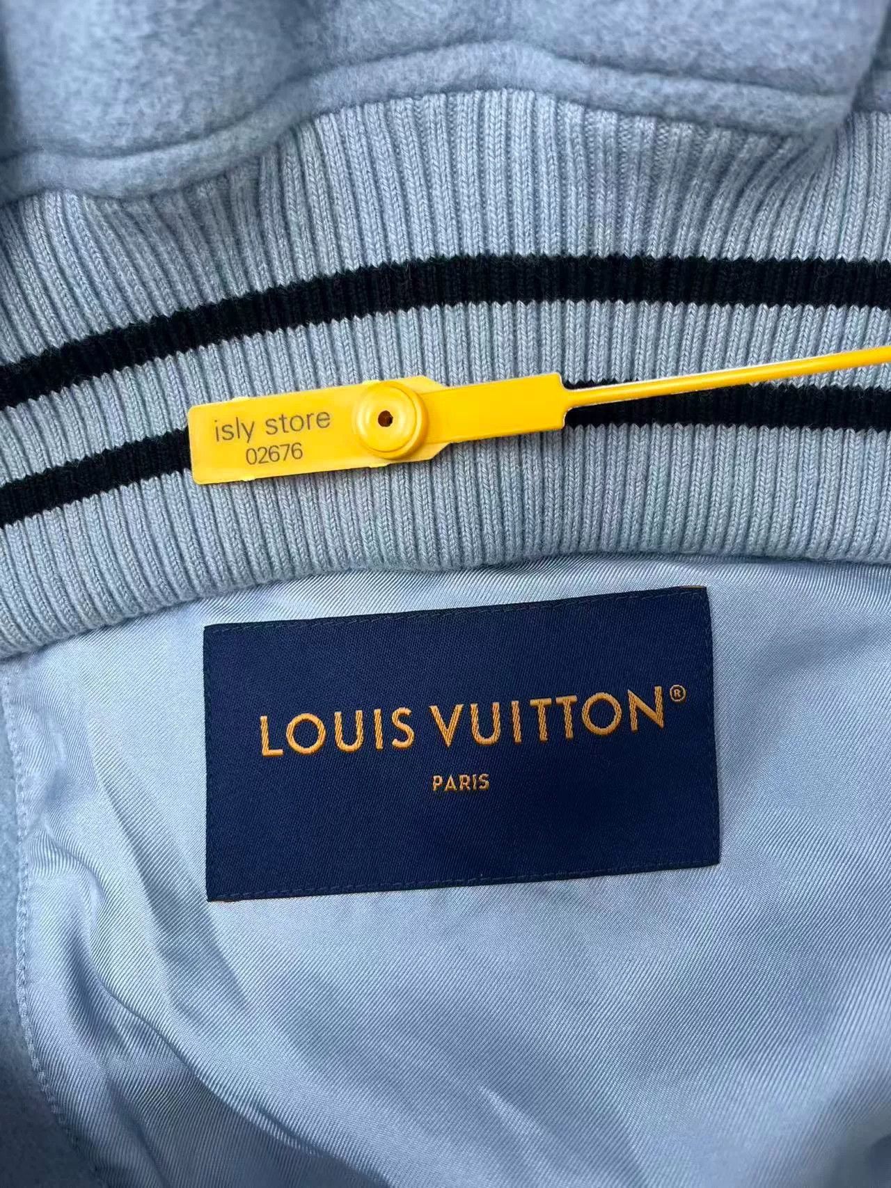Louis Vuitton Louis Vuitton Blue Baseball Jacket for Men Size US M / EU 48-50 / 2 - 4 Thumbnail