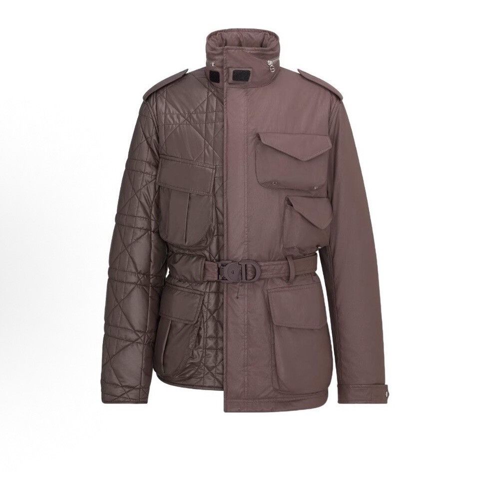 Dior Dior Asymmetrical Dark Brown Jacket for Men Size US M / EU 48-50 / 2 - 3 Thumbnail