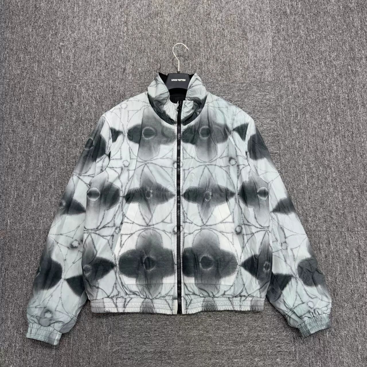 Louis Vuitton Louis Vuitton Ink Watercolor Leather Jacket Size US L / EU 52-54 / 3 - 5 Thumbnail