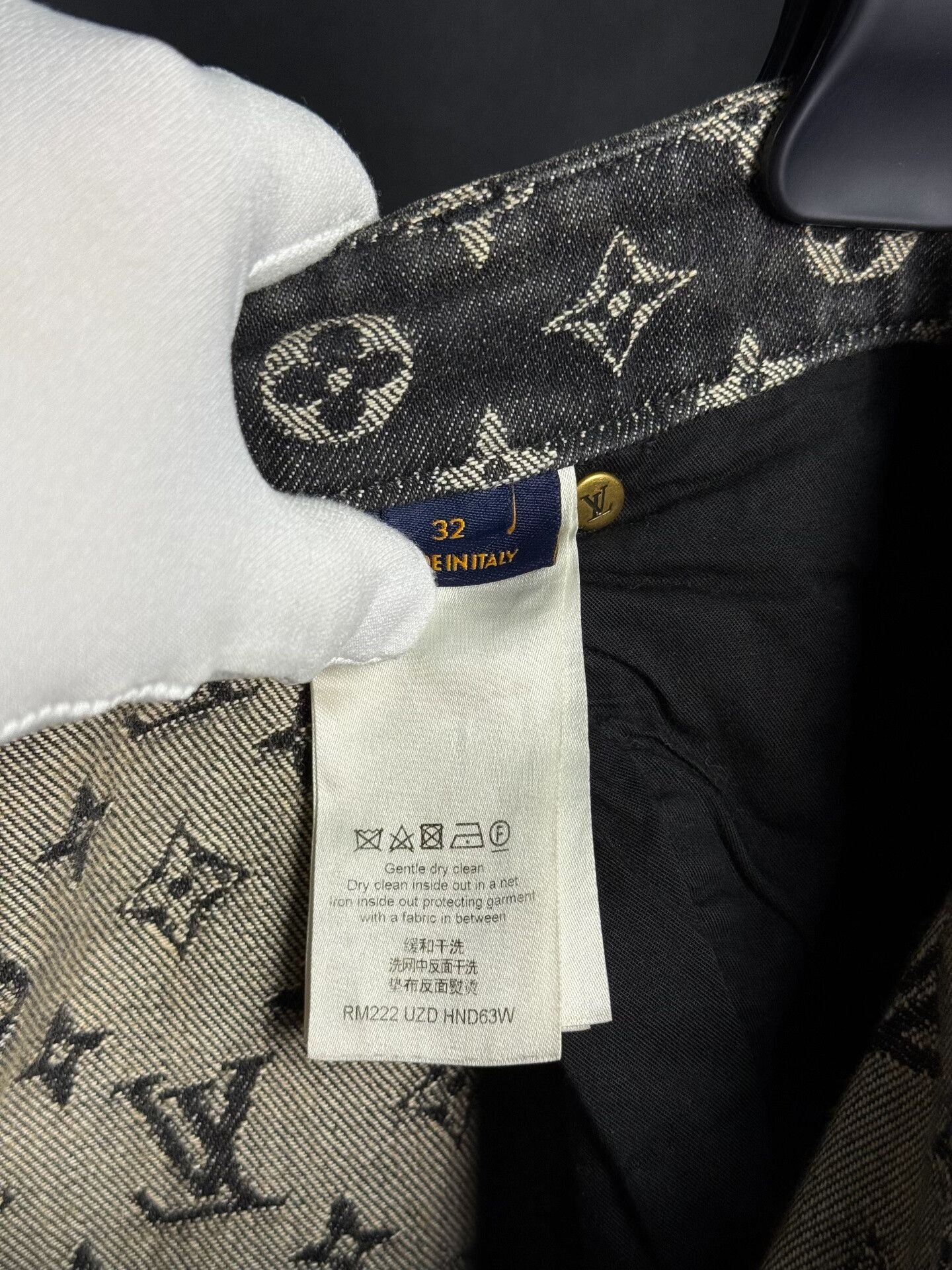 Louis Vuitton Louis Vuitton Embroidered Denim Jeans Size US 32 / EU 48 - 7 Thumbnail